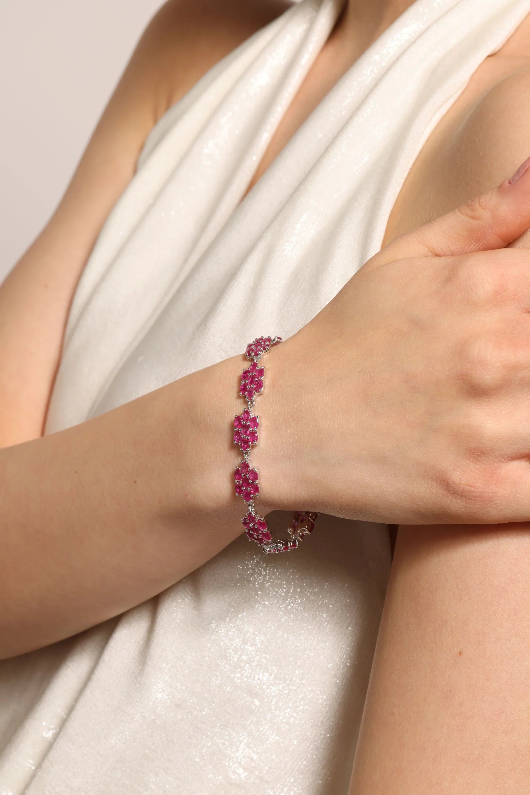 Ruby Bracelet: Radiant Red Elegance for Every Occasion
