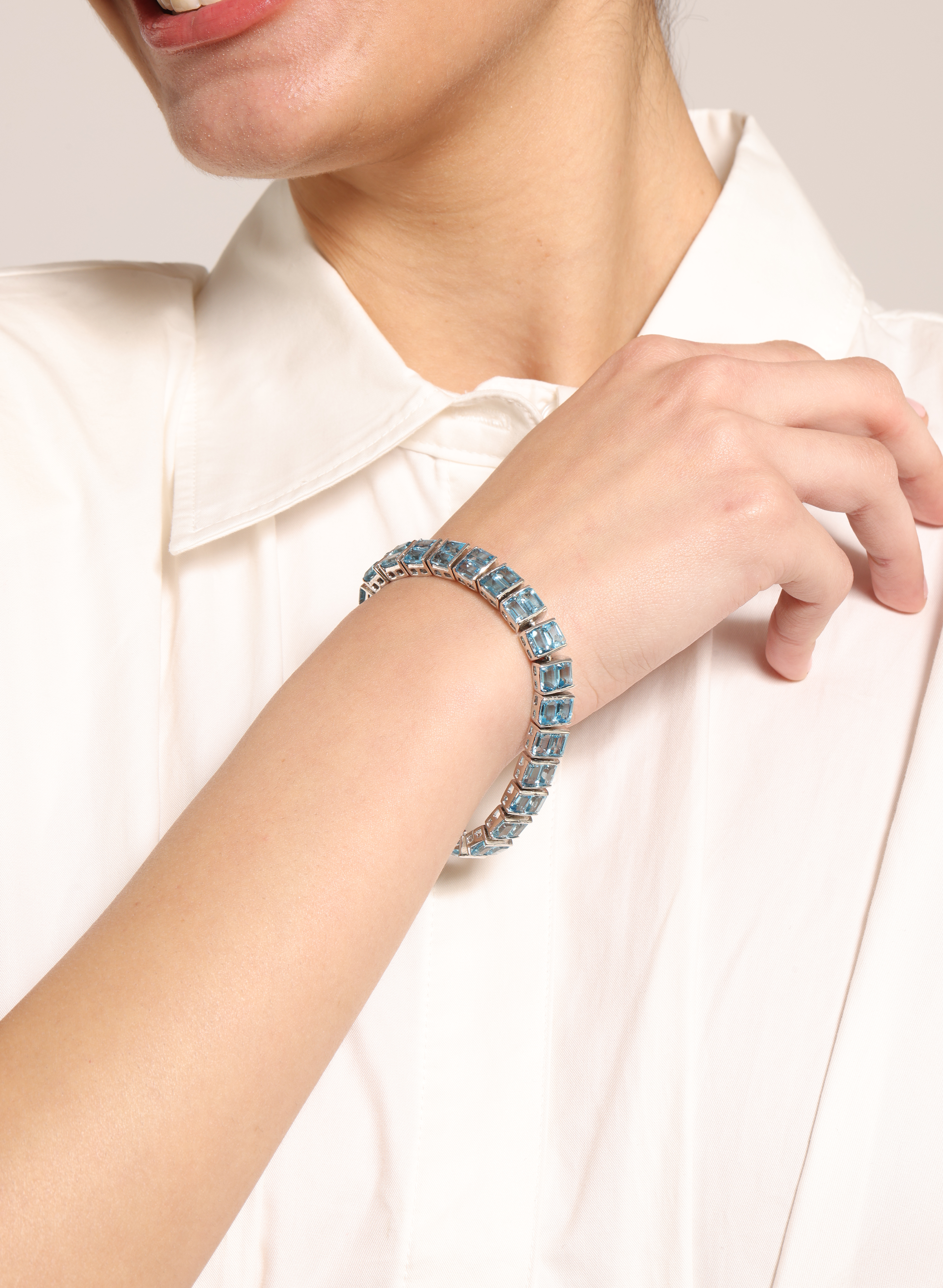 Blue Topaz Bracelet 3