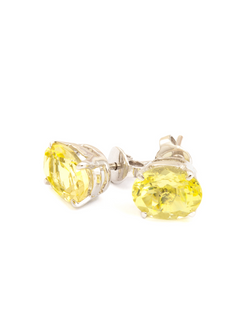 Lemon Topaz Earrings for Women 3