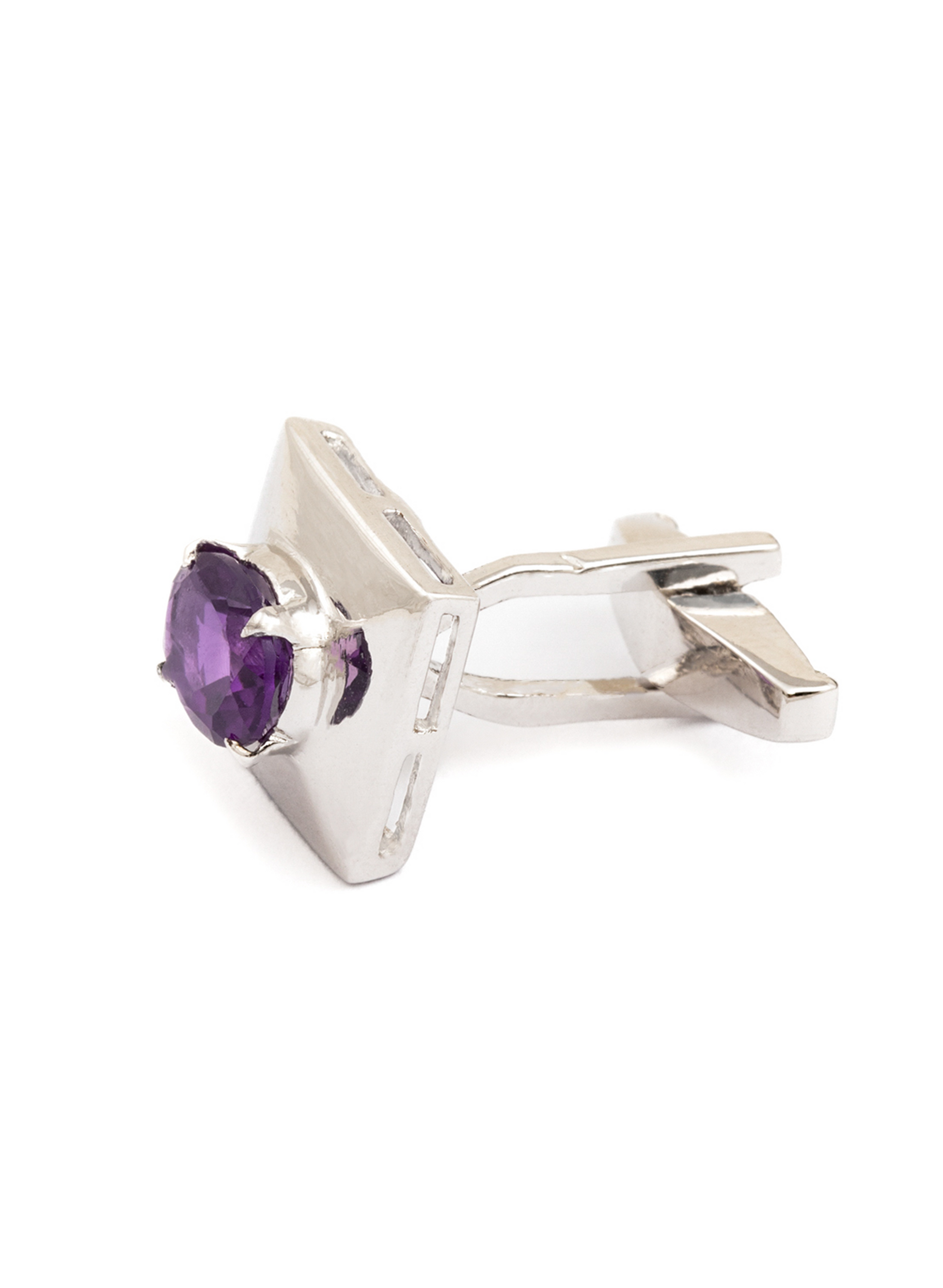 Amethyst Cufflinks Earrings 5