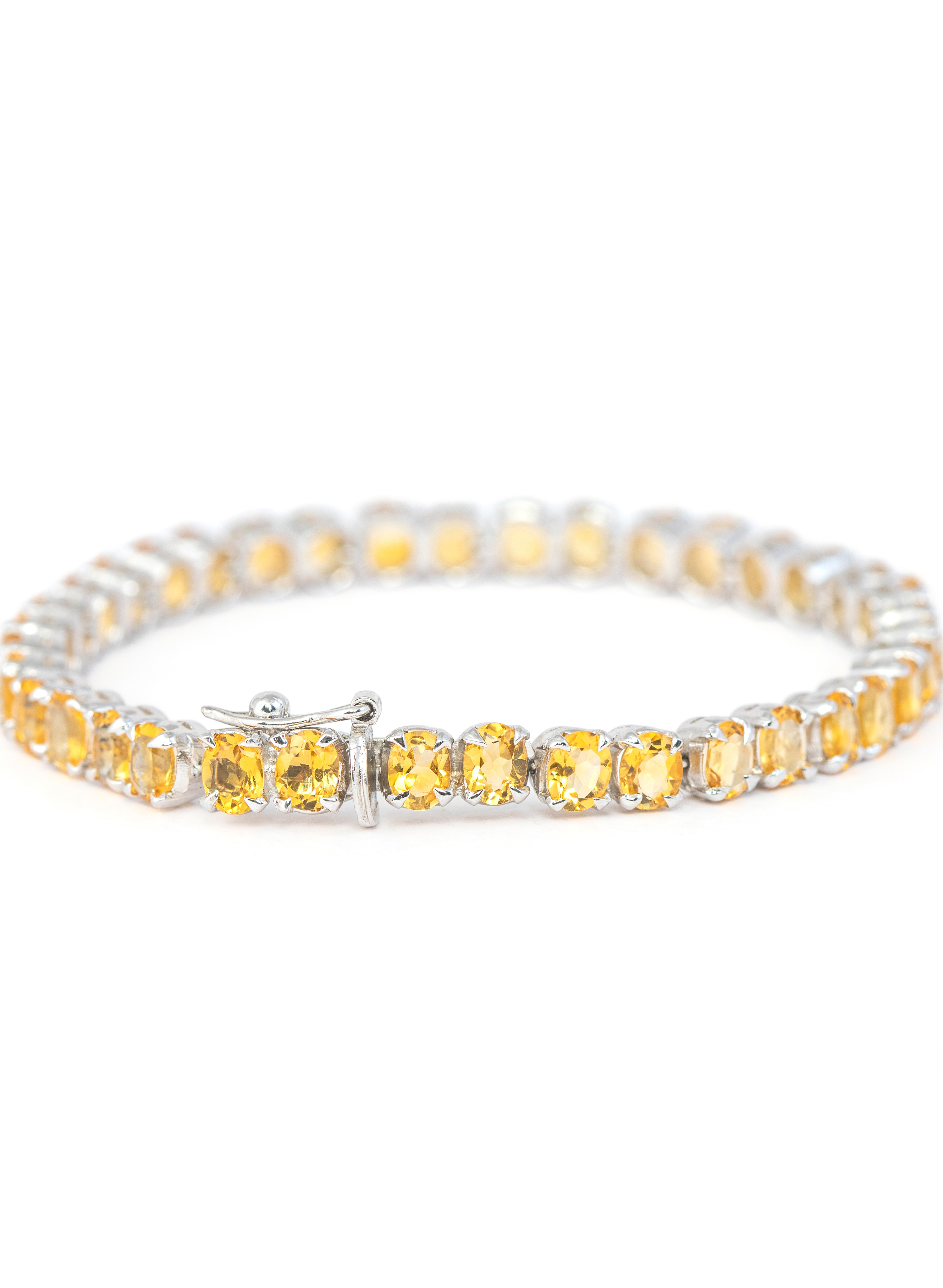 Citrine Tennis Bracelet 2