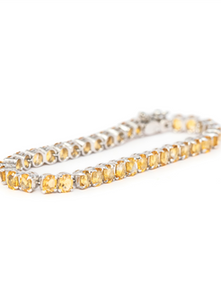 Citrine Tennis Bracelet 4