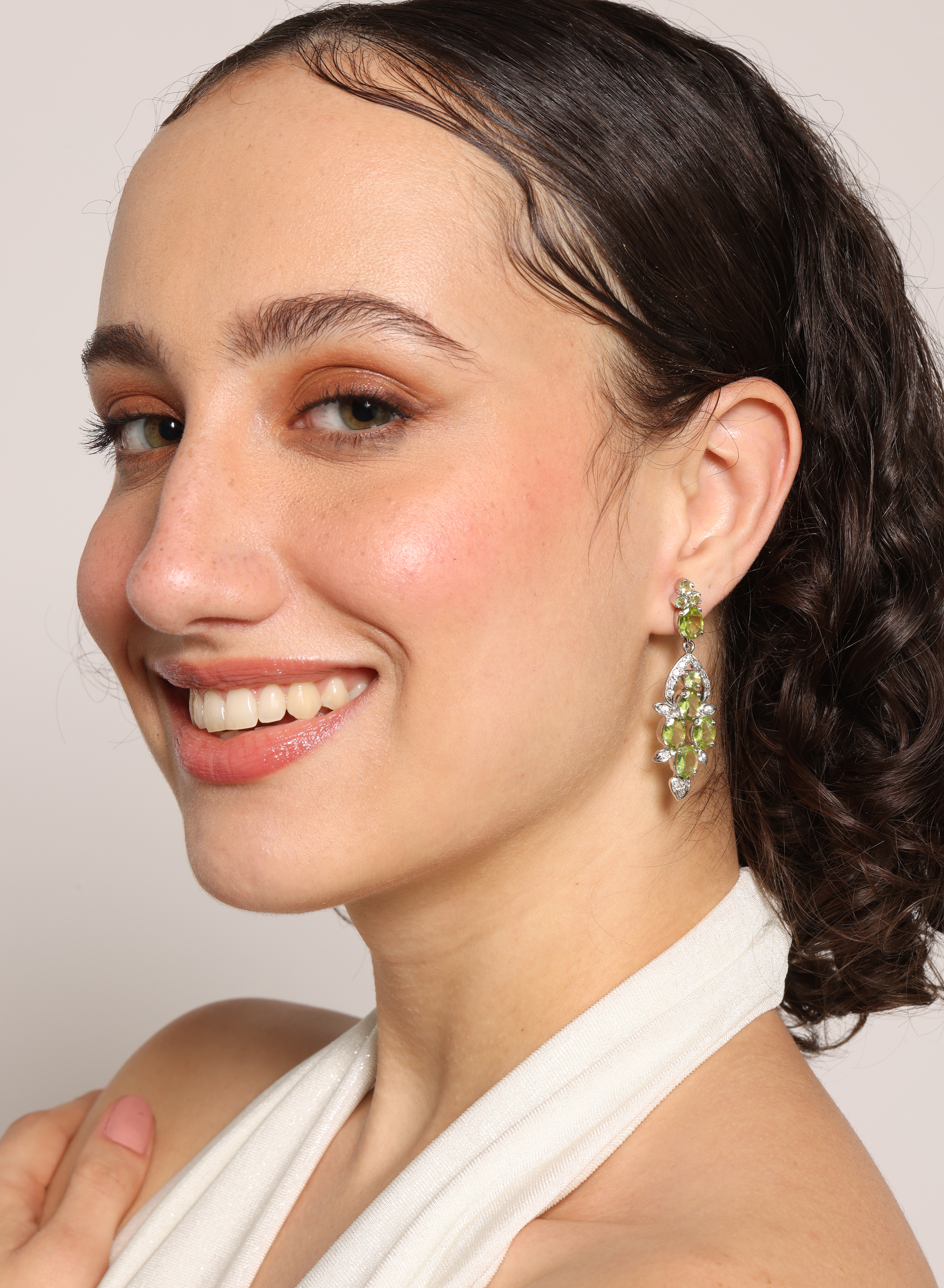 Peridot Earrings for Women 2