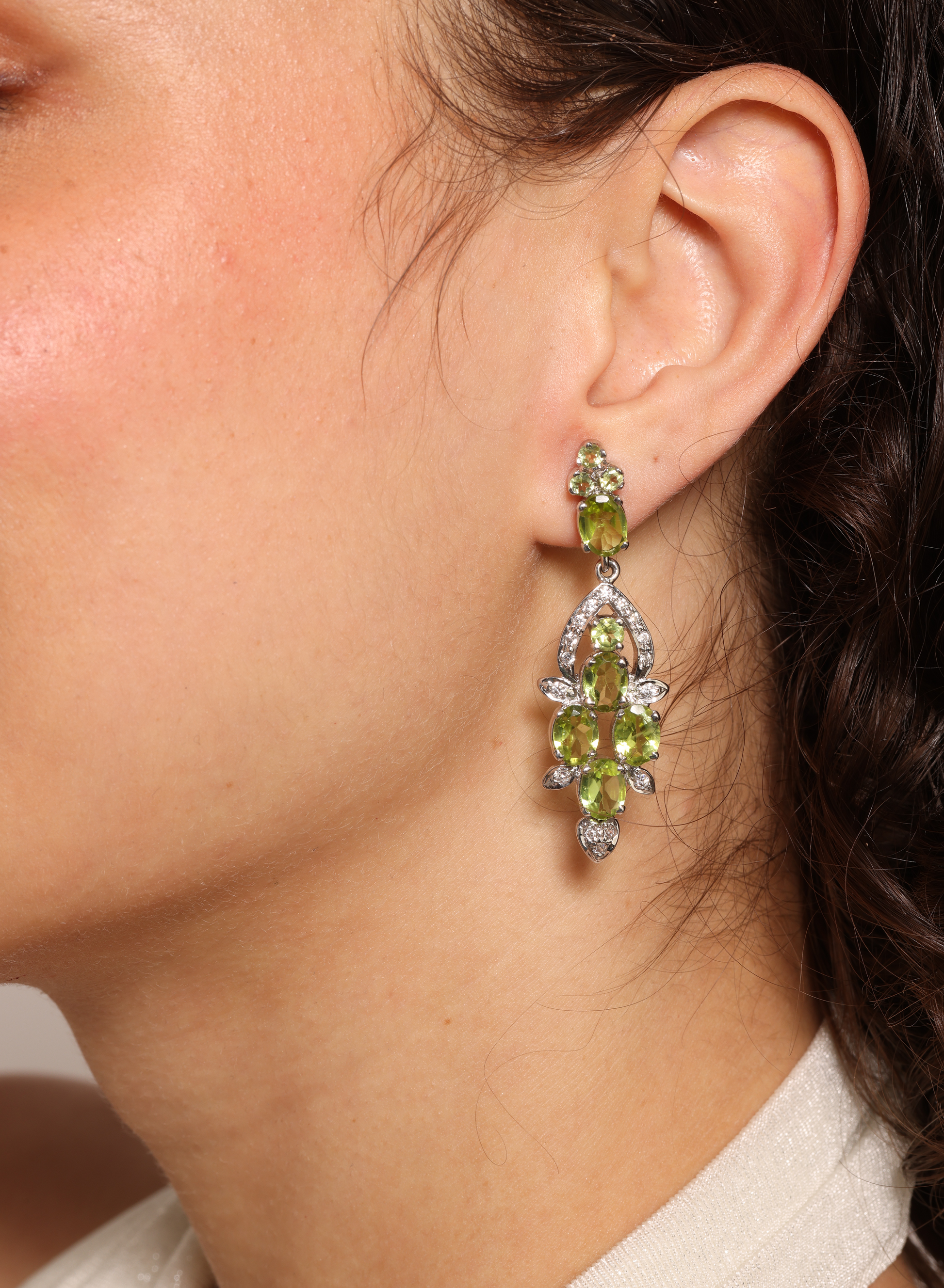 Peridot Earrings for Women 4