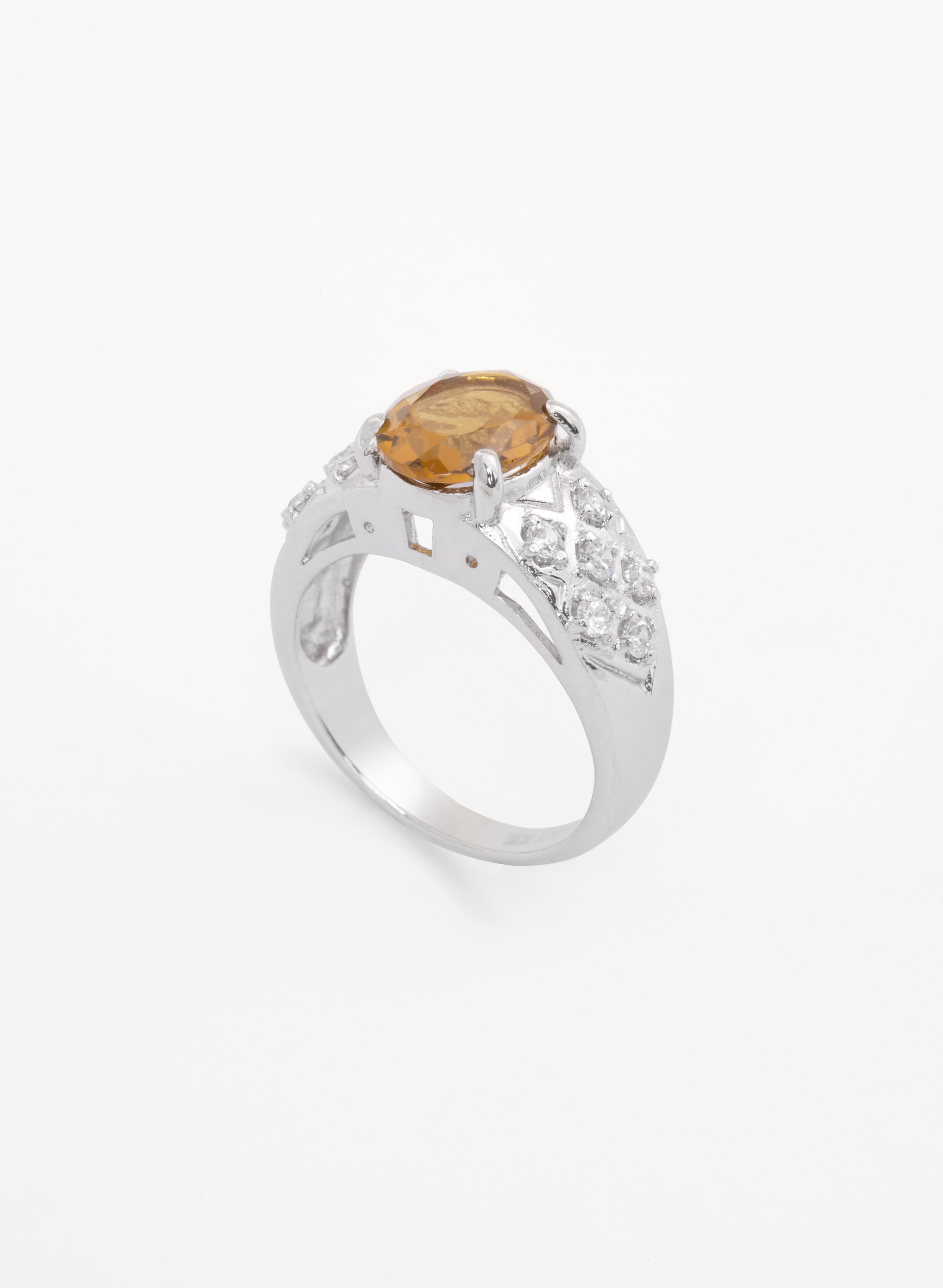 Whiskey Topaz Ring 2