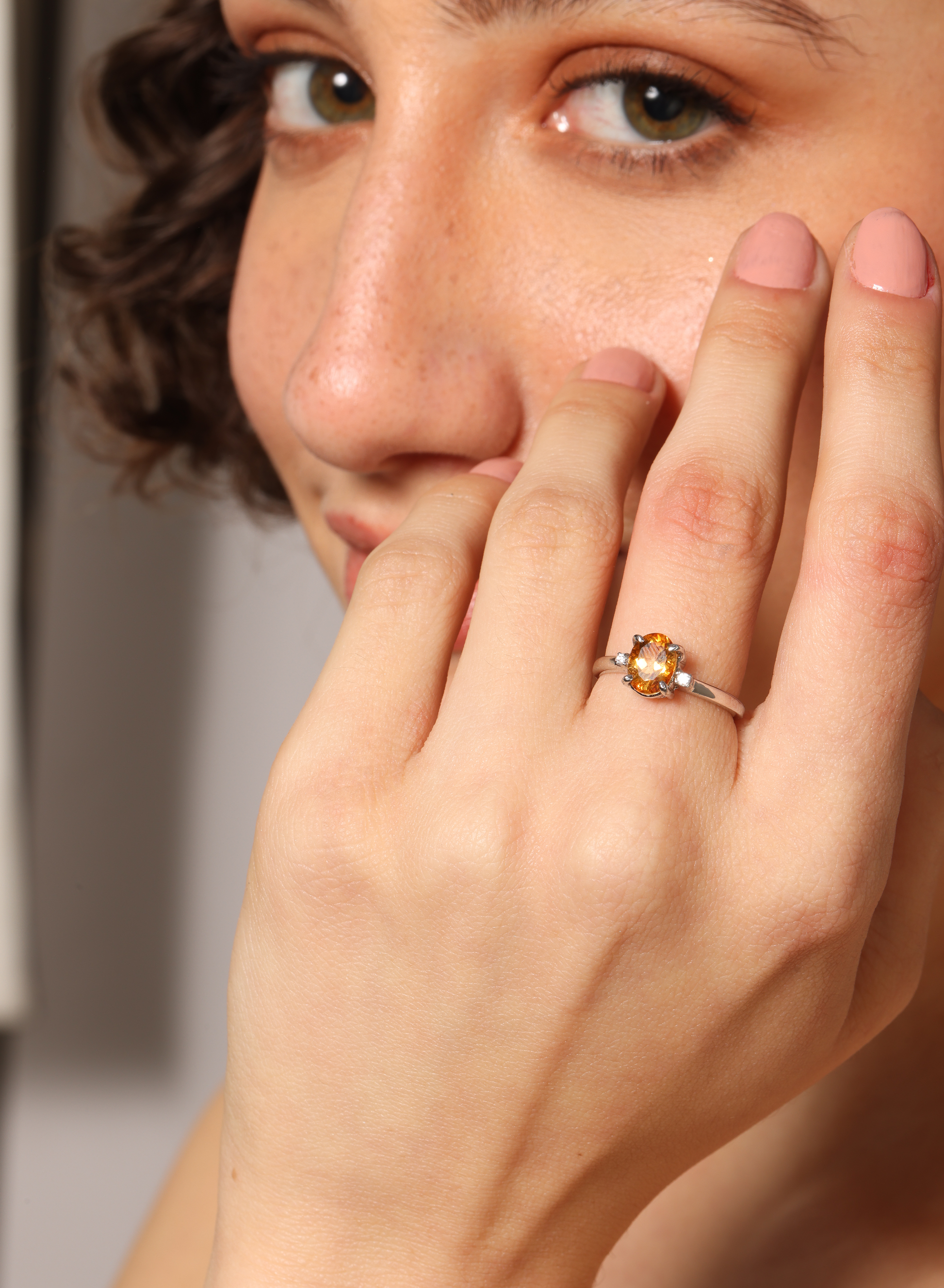 Cubic Zirconia Ring 4