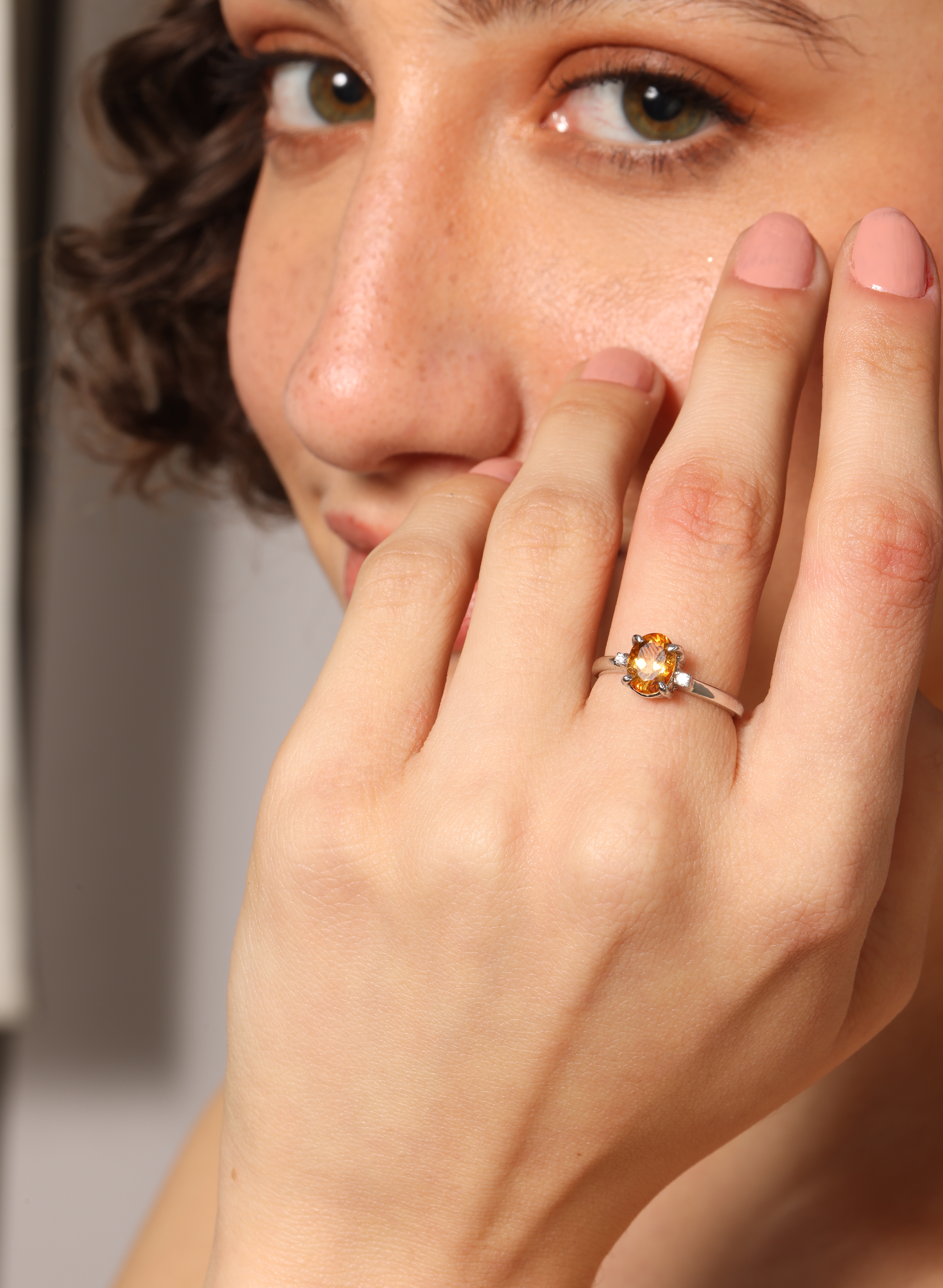 Cubic Zirconia Ring 4