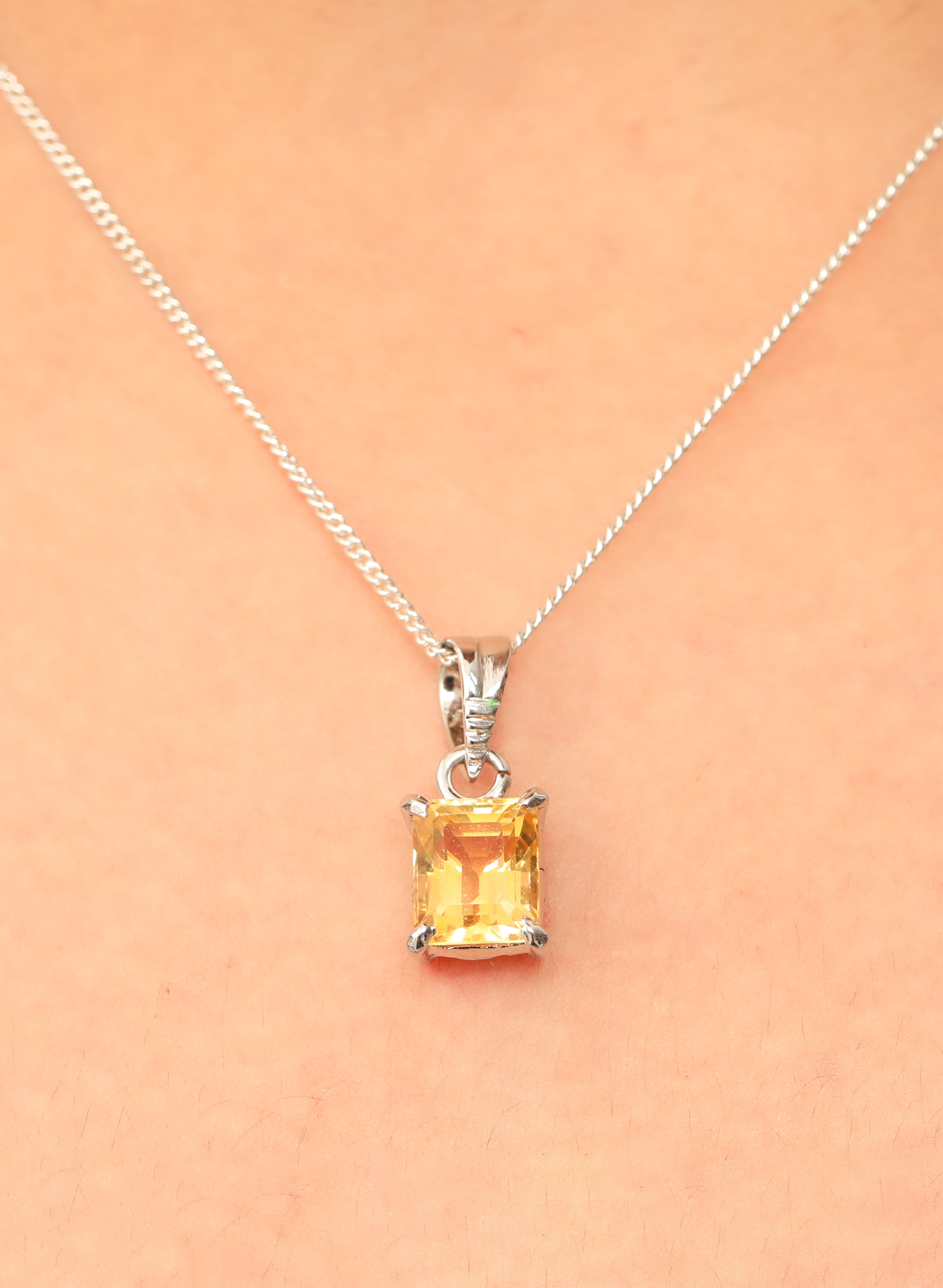 Citrine Divine Pendant for Women 1