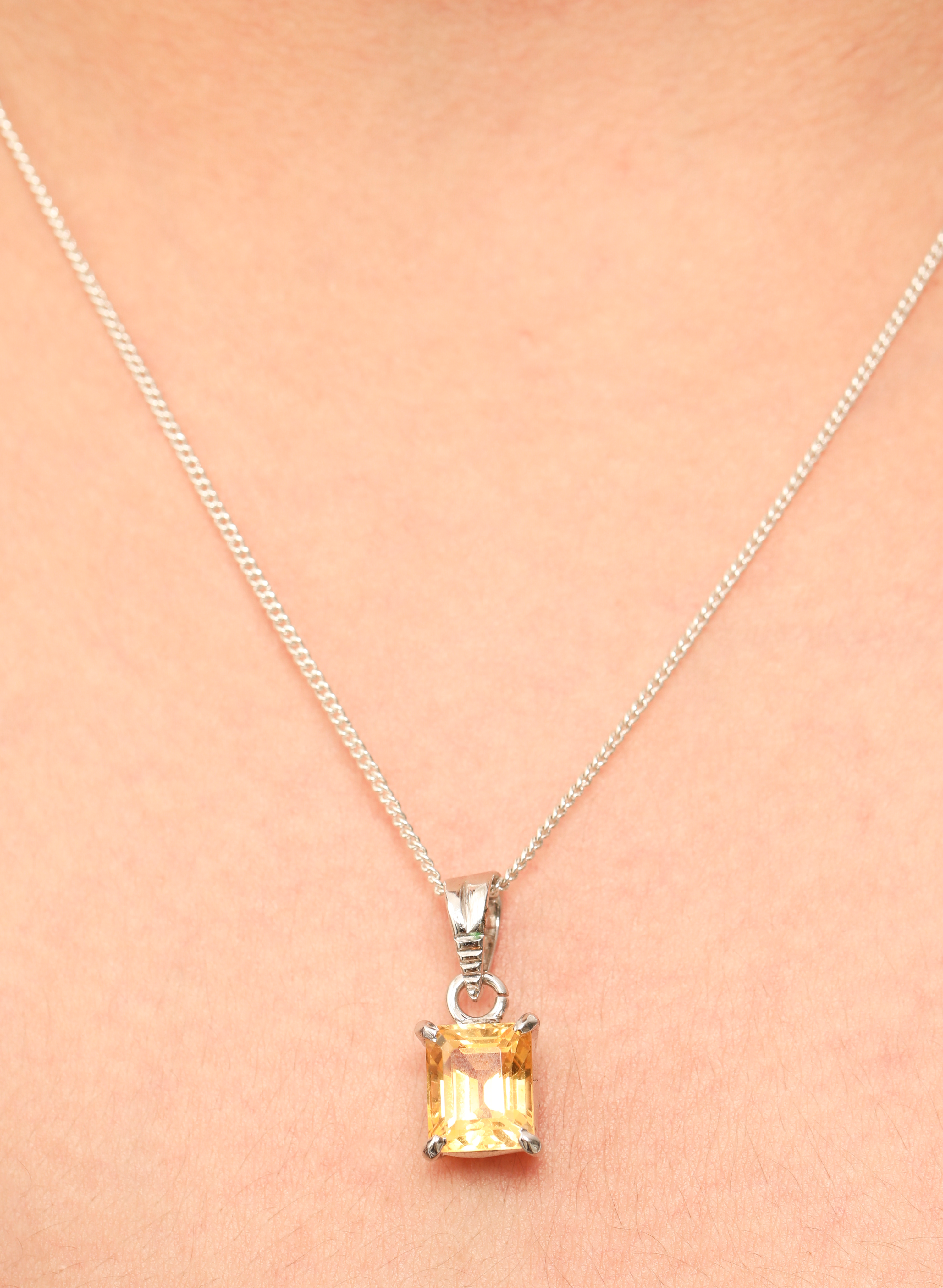 Citrine Divine Pendant for Women 3