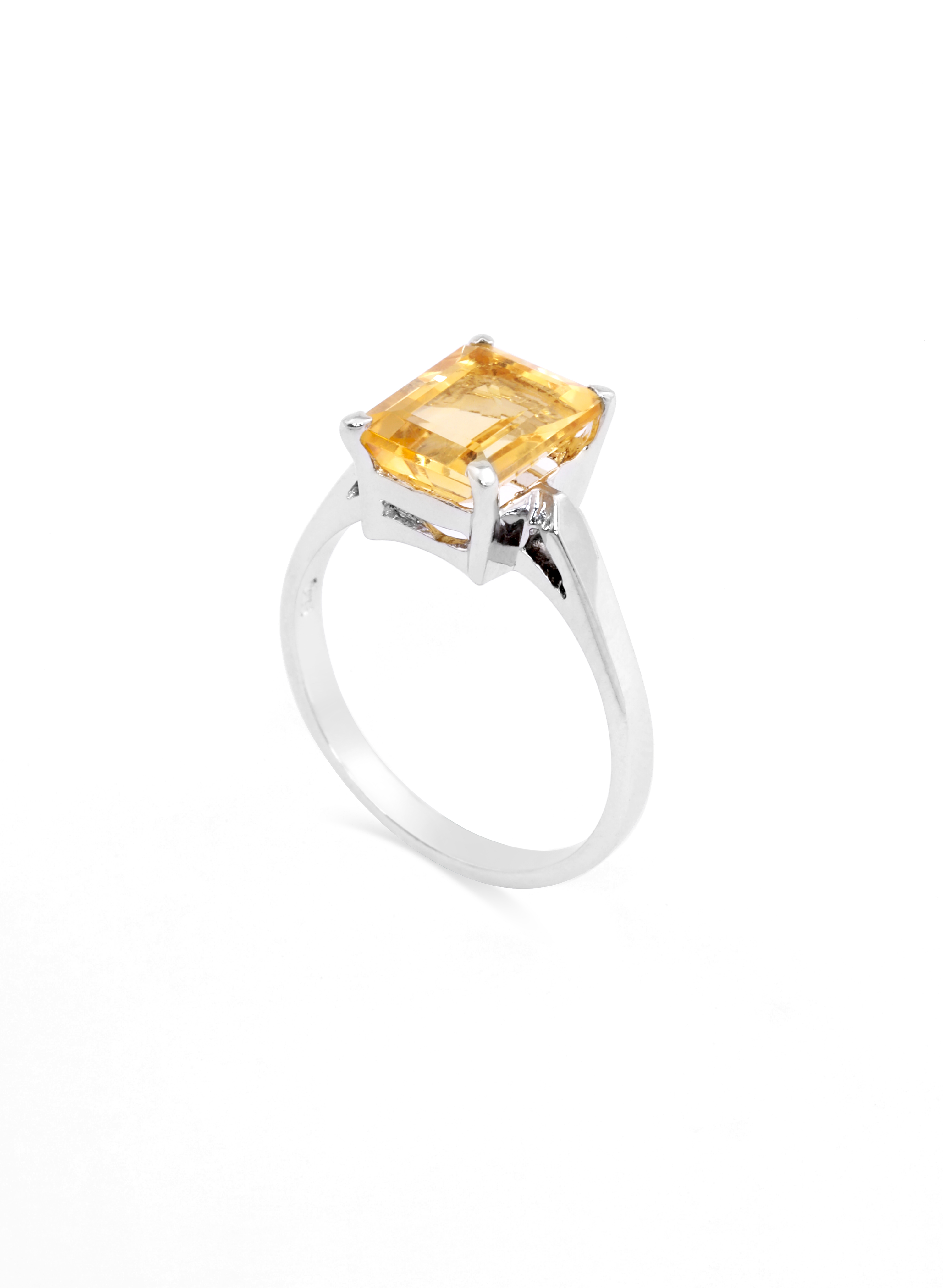 Citrine Ring 2