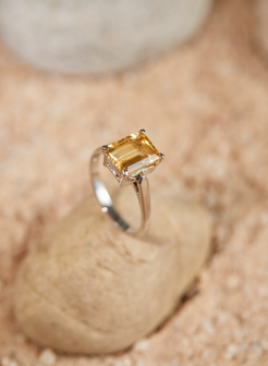 Citrine Ring 5