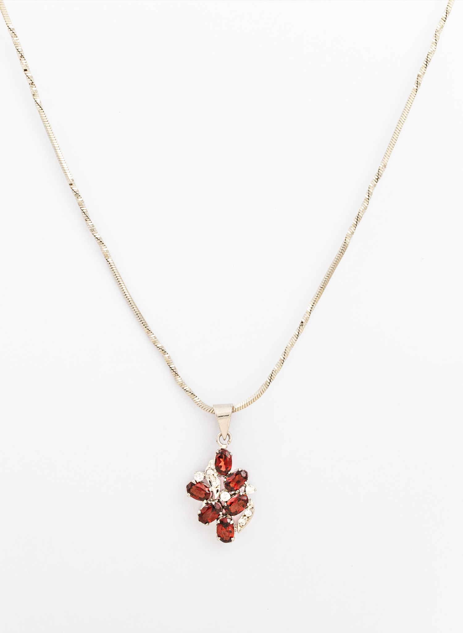 Garnet Pendant for Women 2