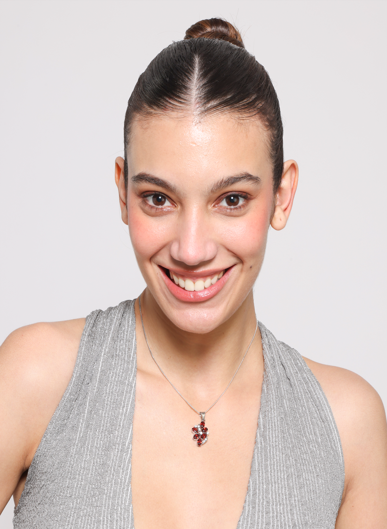 Garnet Pendant for Women 4