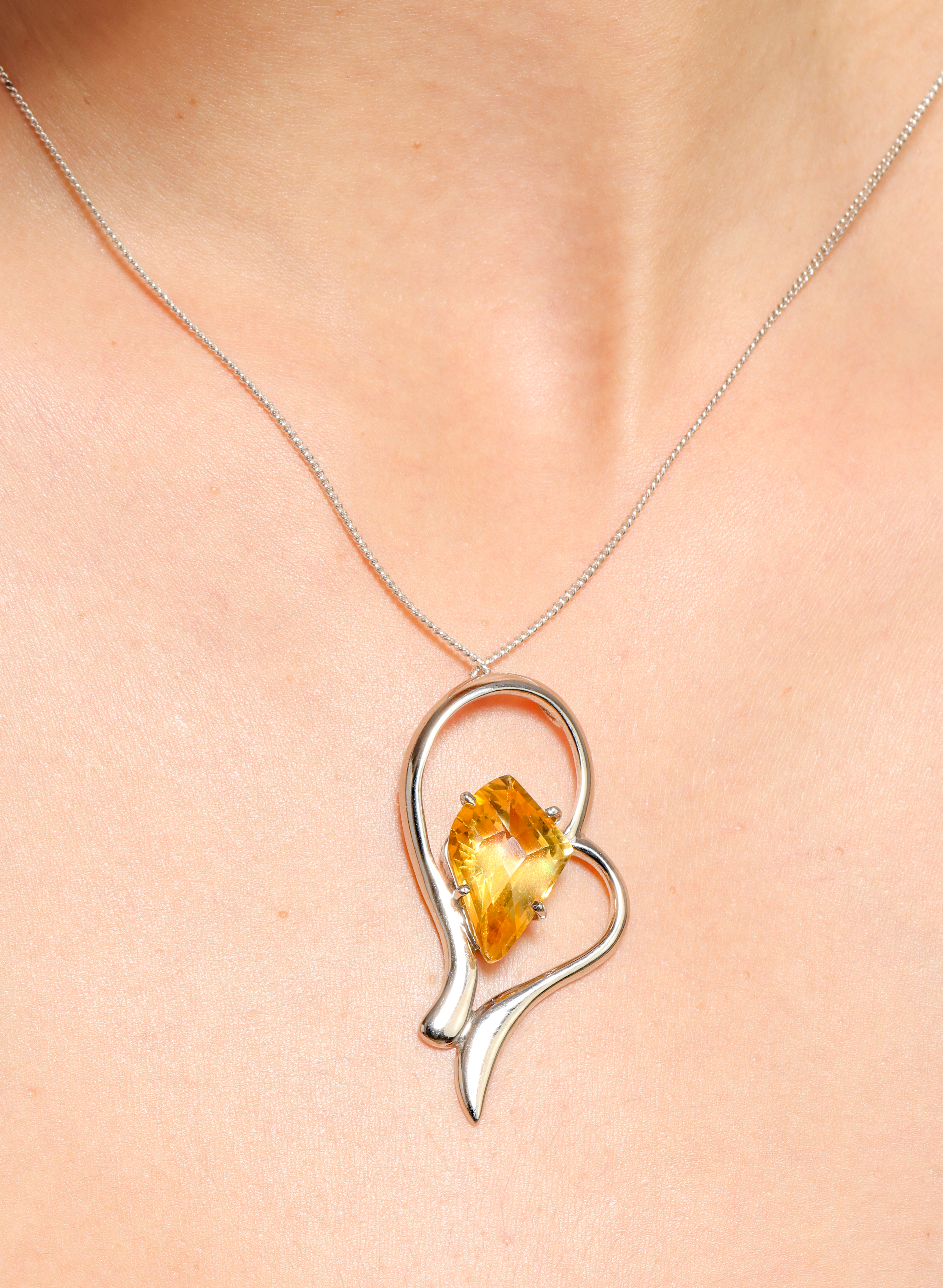 Citrine Pendant for Women 1