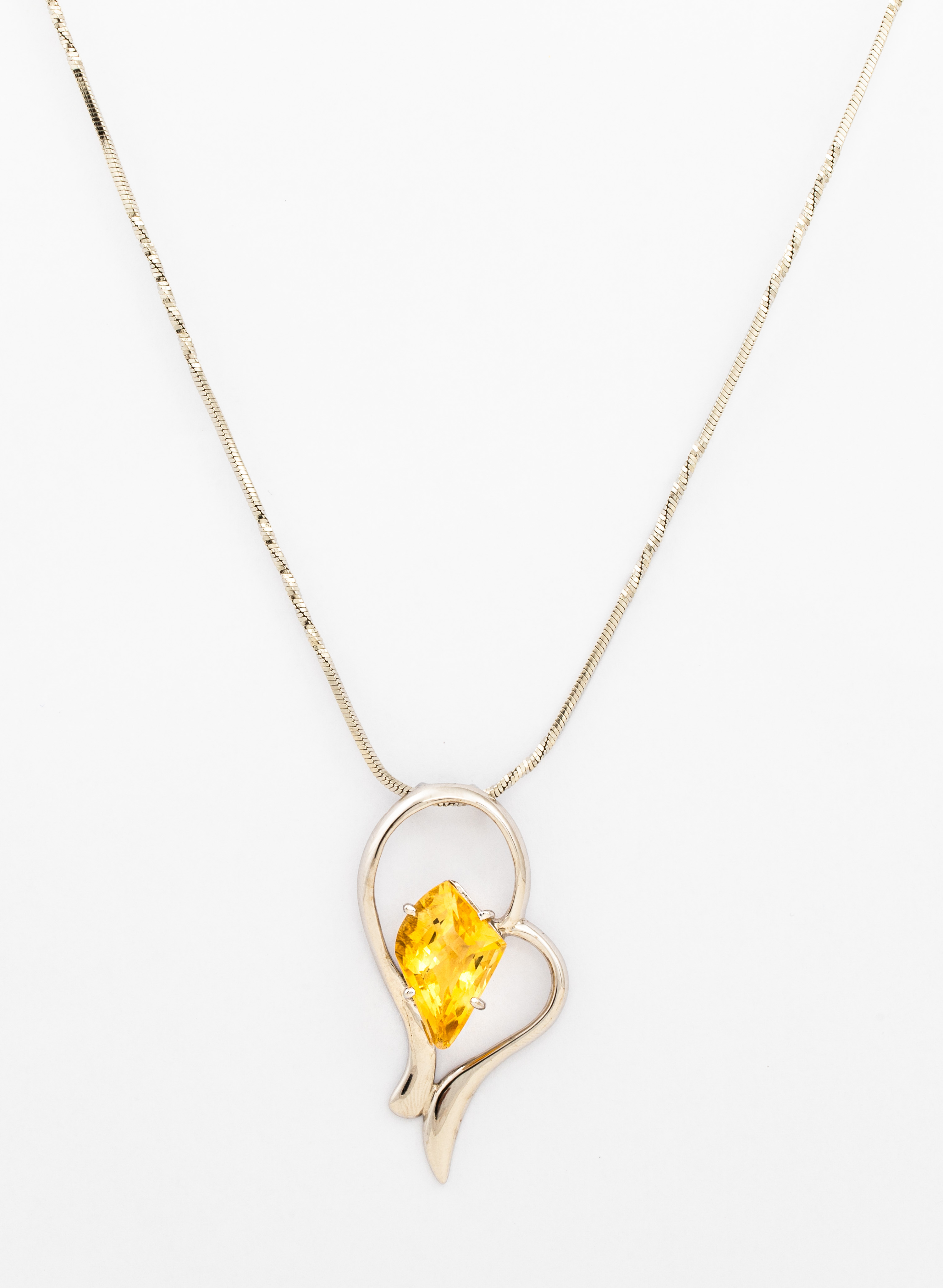 Citrine Pendant for Women 2