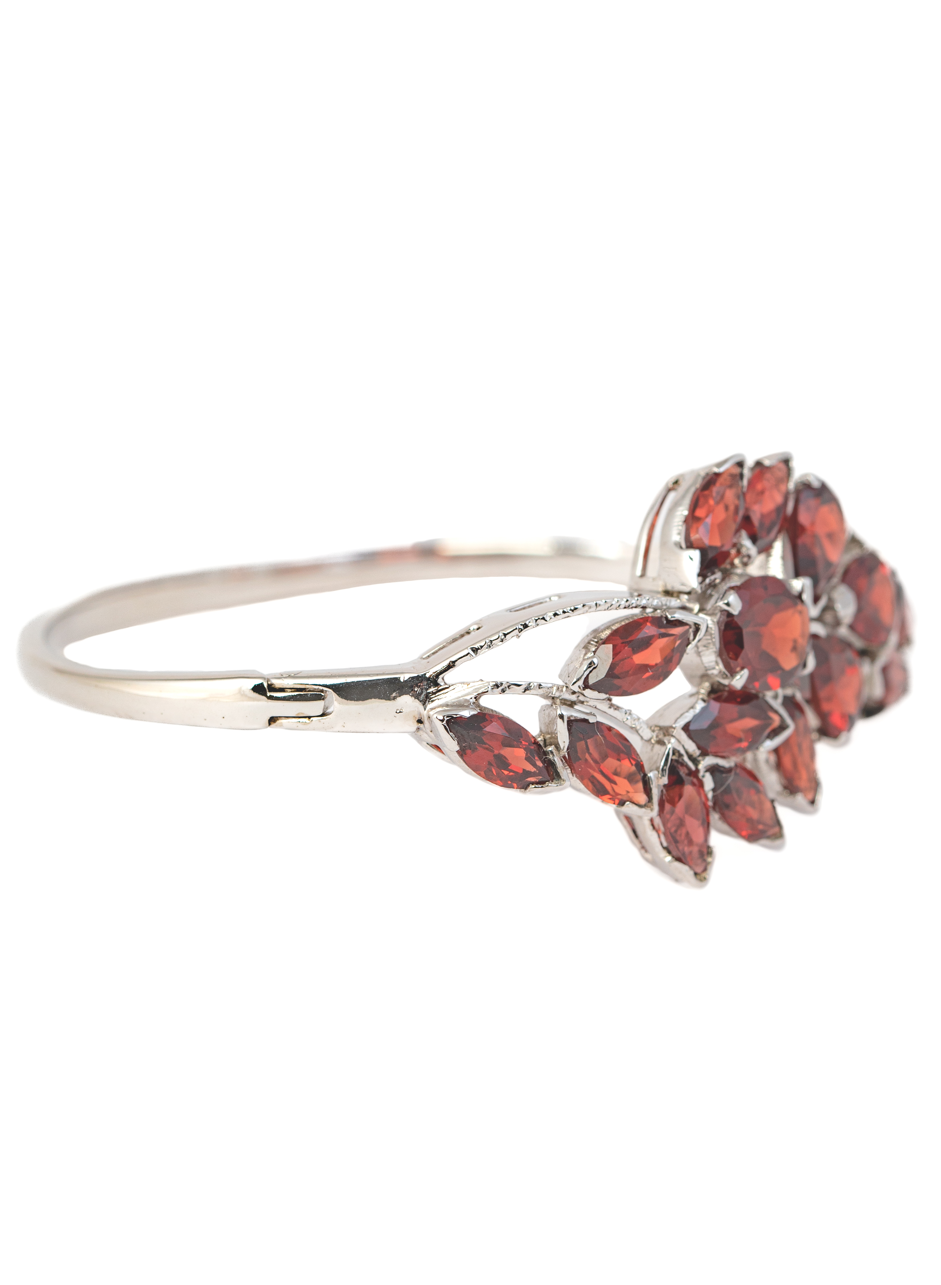 Garnet Flora Bracelet 2