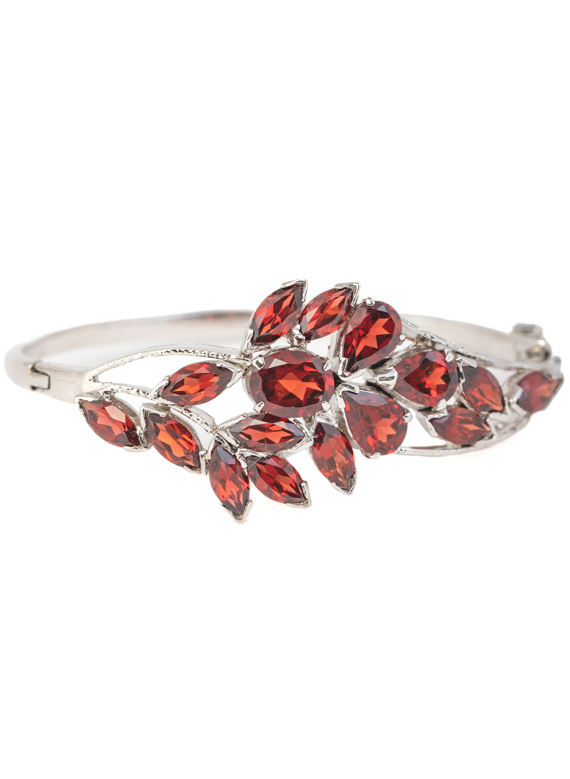 Garnet Flora Bracelet 4