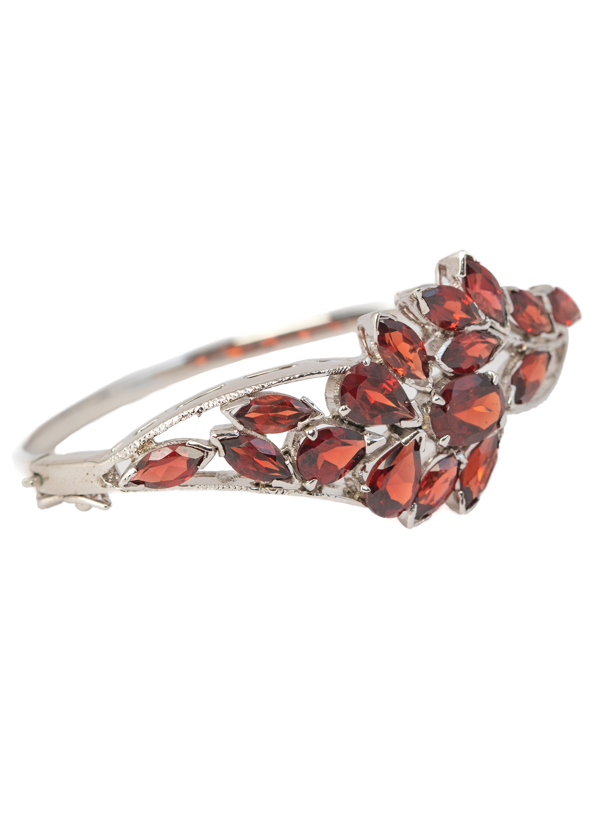 Garnet Flora Bracelet 6