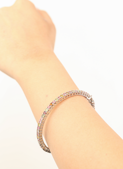 Tourmaline Bangle-Shaped Bracelet 1