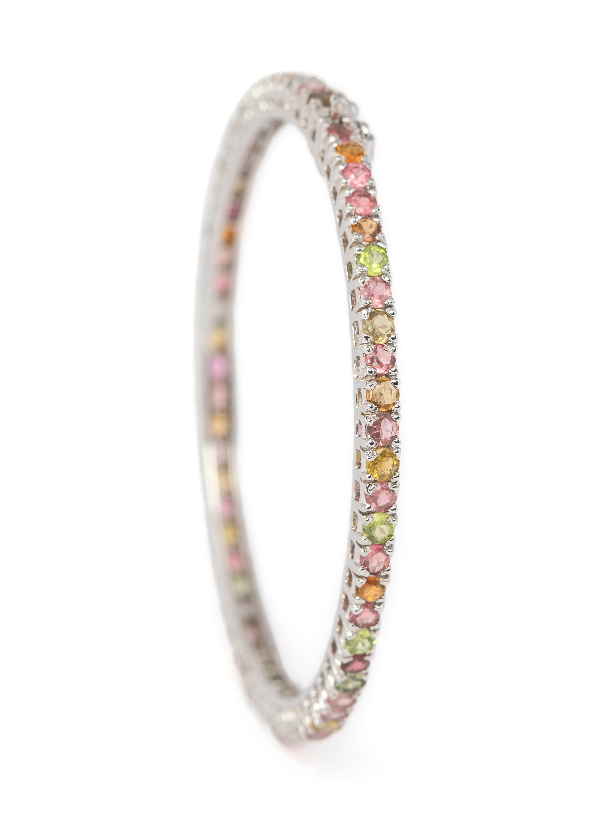 Tourmaline Bangle-Shaped Bracelet 4