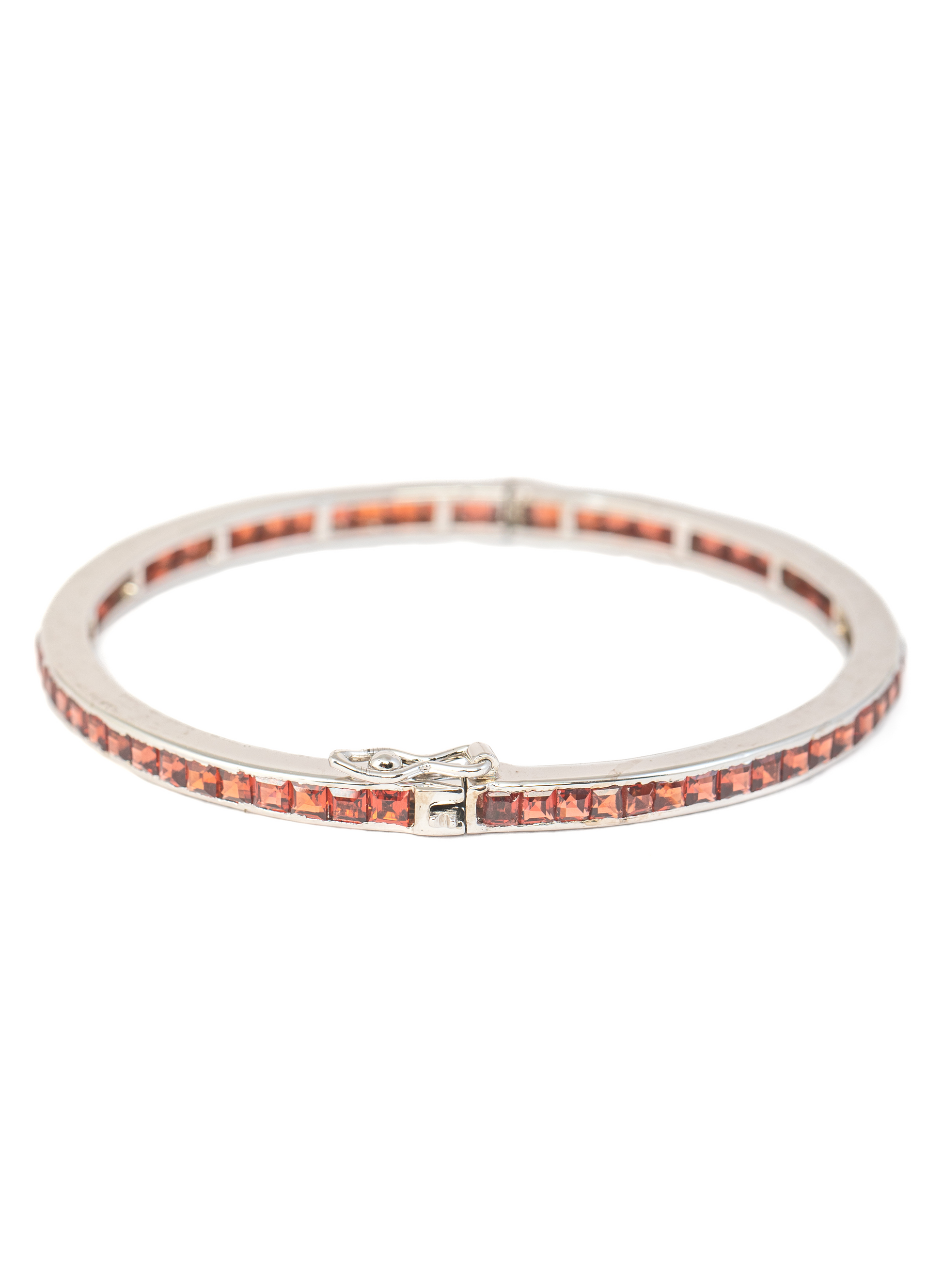 Garnet Bangle-Shaped Bracelet 5