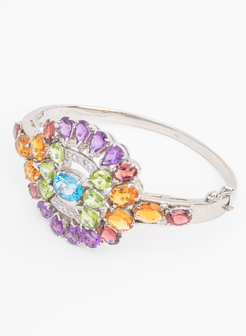 Multicolored Bangle-Shaped Bracelet 4