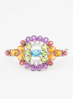 Multicolored Bangle-Shaped Bracelet 5