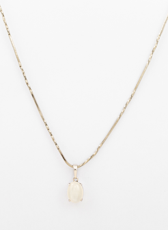 Moonstone Chain Pendant for Women 2