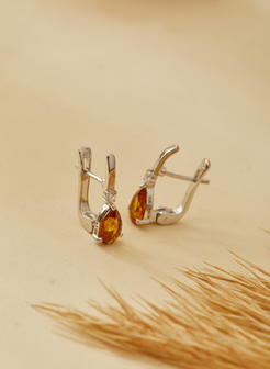 Luring Citrine Earrings 4