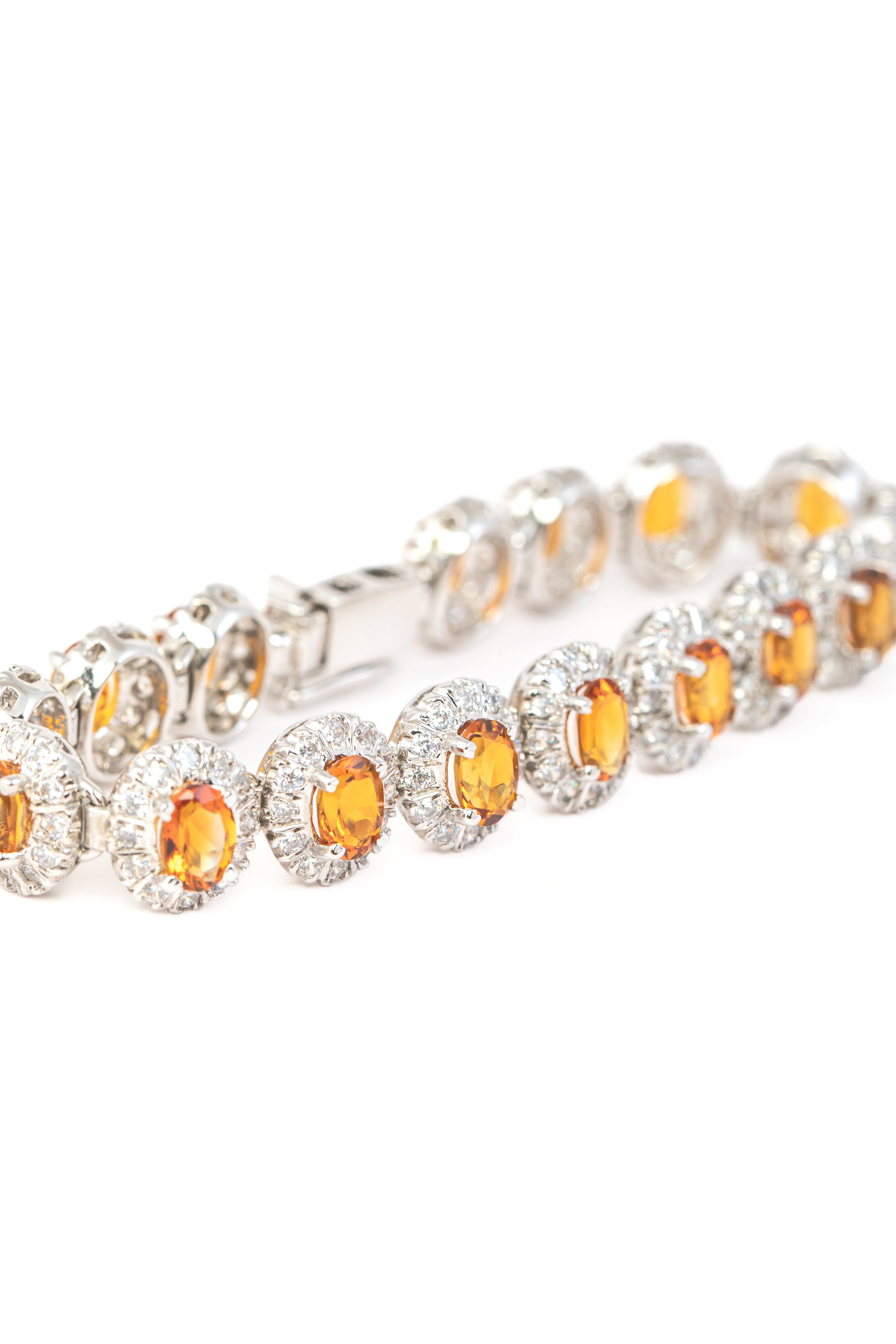 Citrine Zirconia Bracelet 4