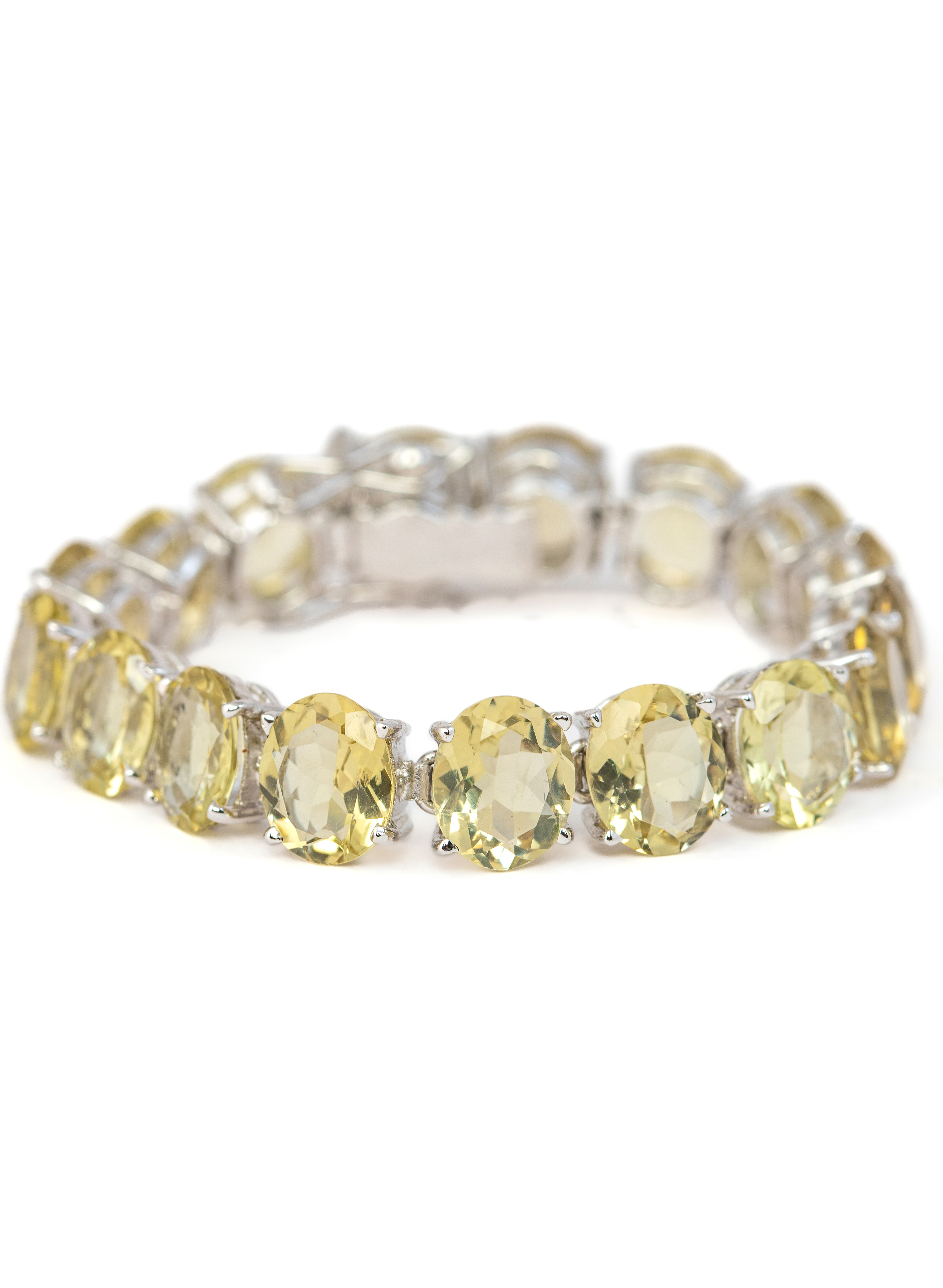 Lemon Topaz Tennis Bracelet 2
