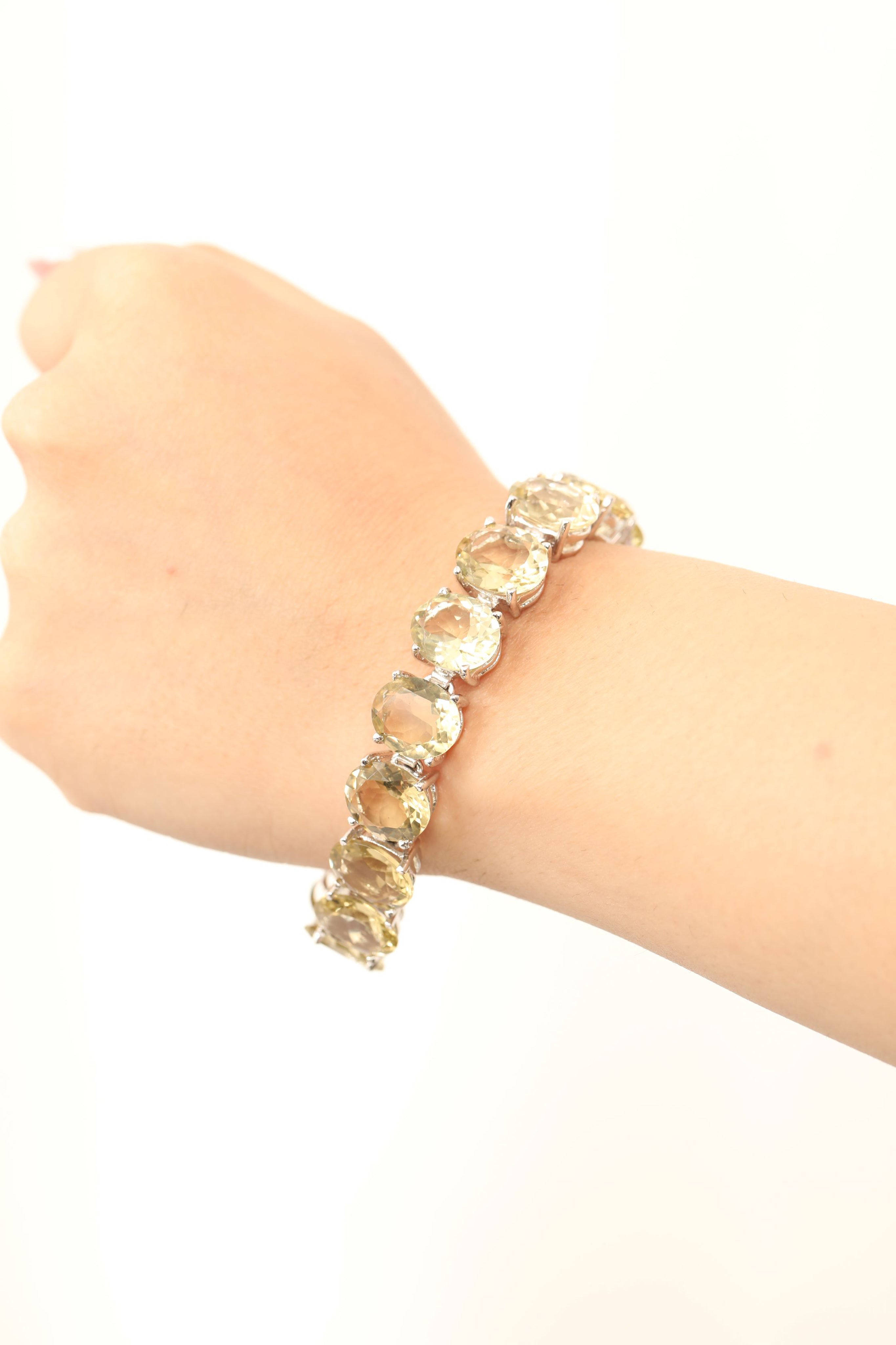 Lemon Topaz Tennis Bracelet 3
