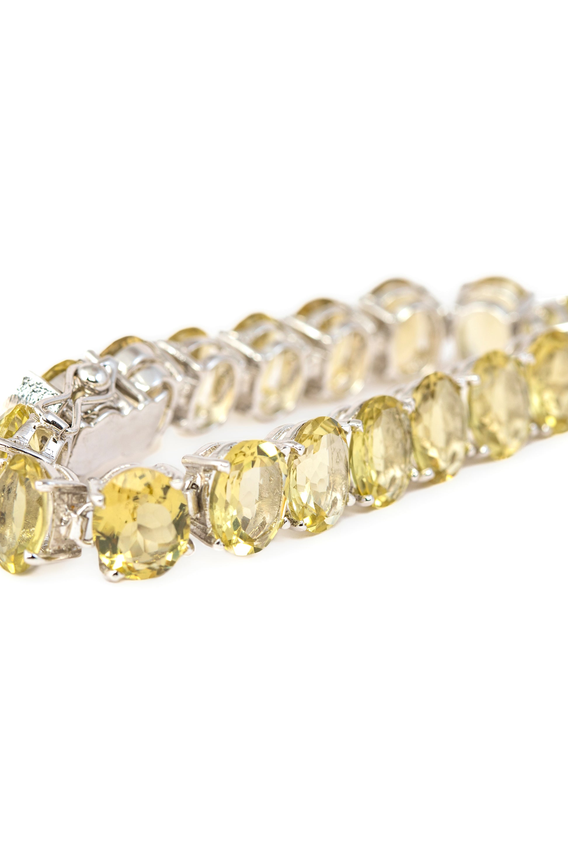 Lemon Topaz Tennis Bracelet 4