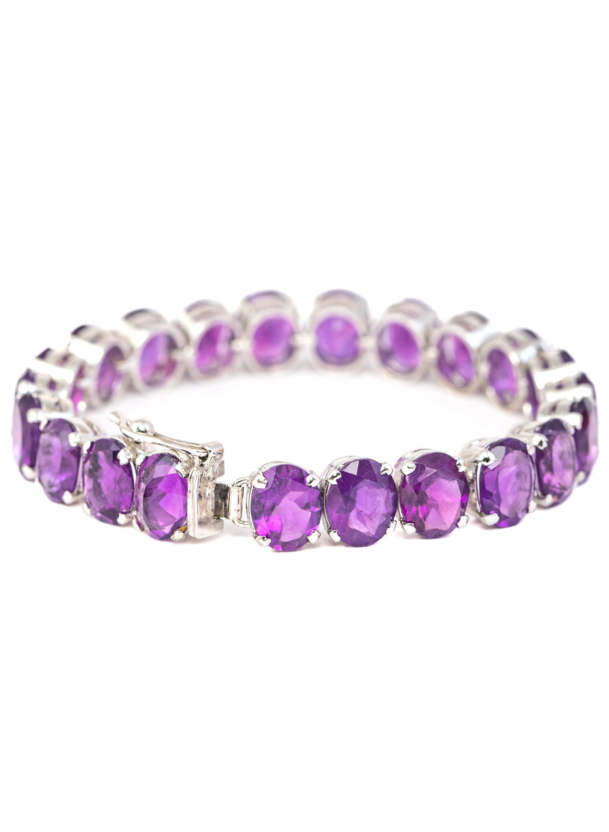 Amethyst Tennis Bracelet 2