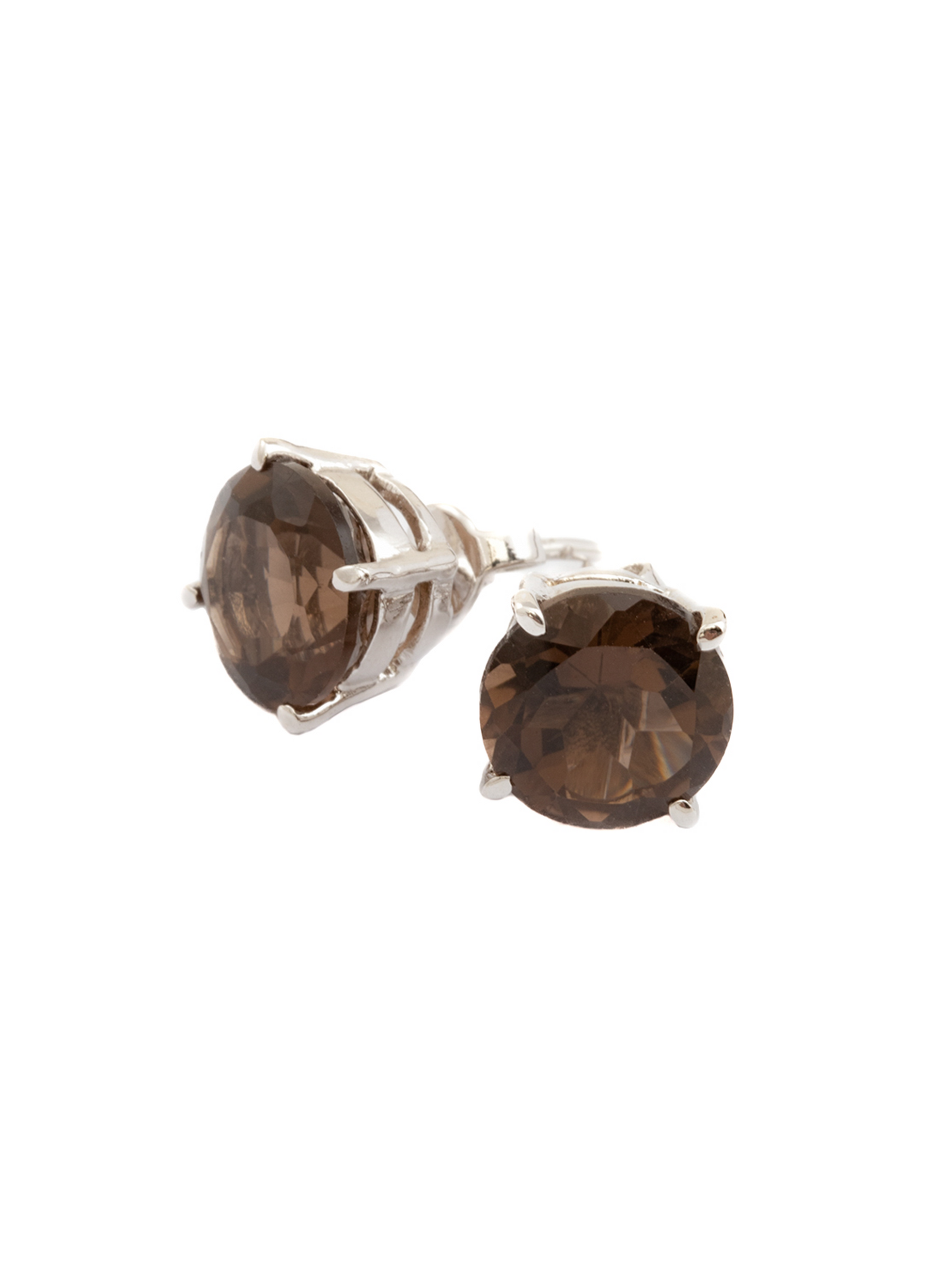 Smoky Topaz Earrings for Women 2