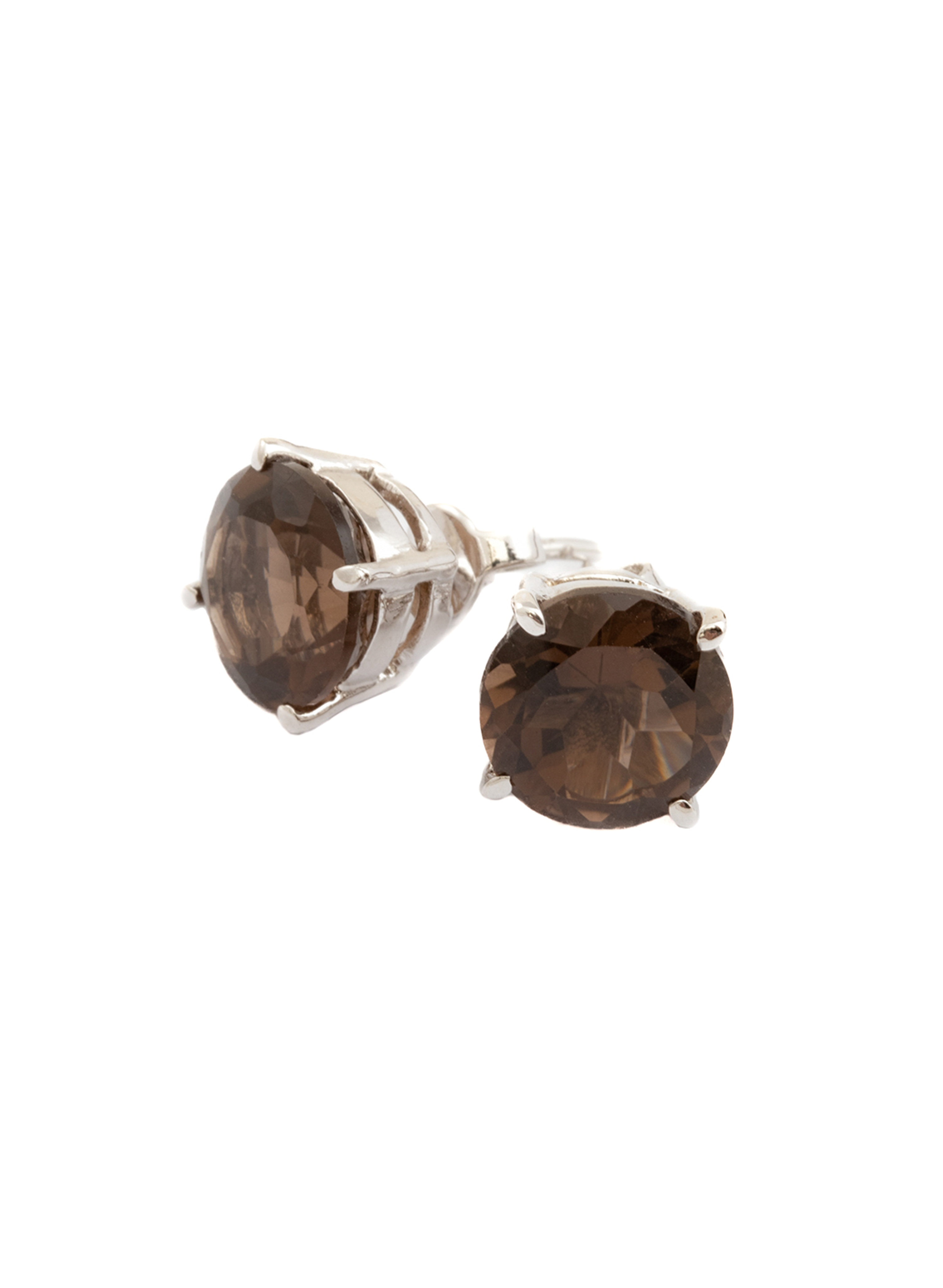 Smoky Topaz Earrings for Women 2