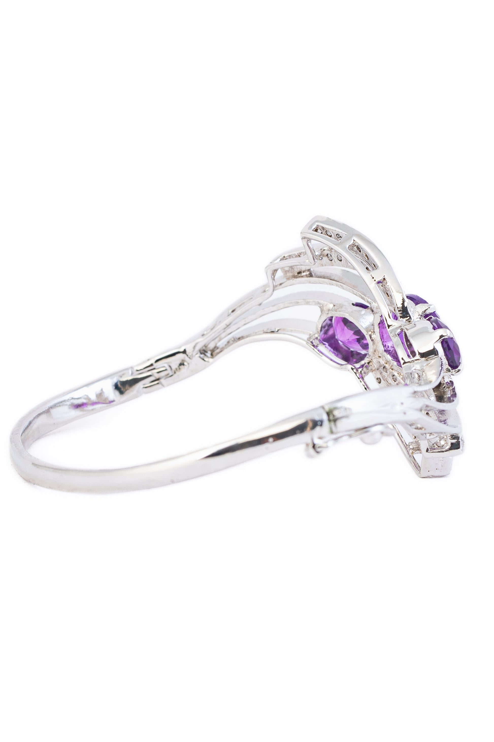 Amethyst Zirconia Bracelet 3