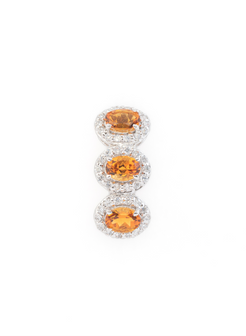 Trio Citrine Earrings for Women 5