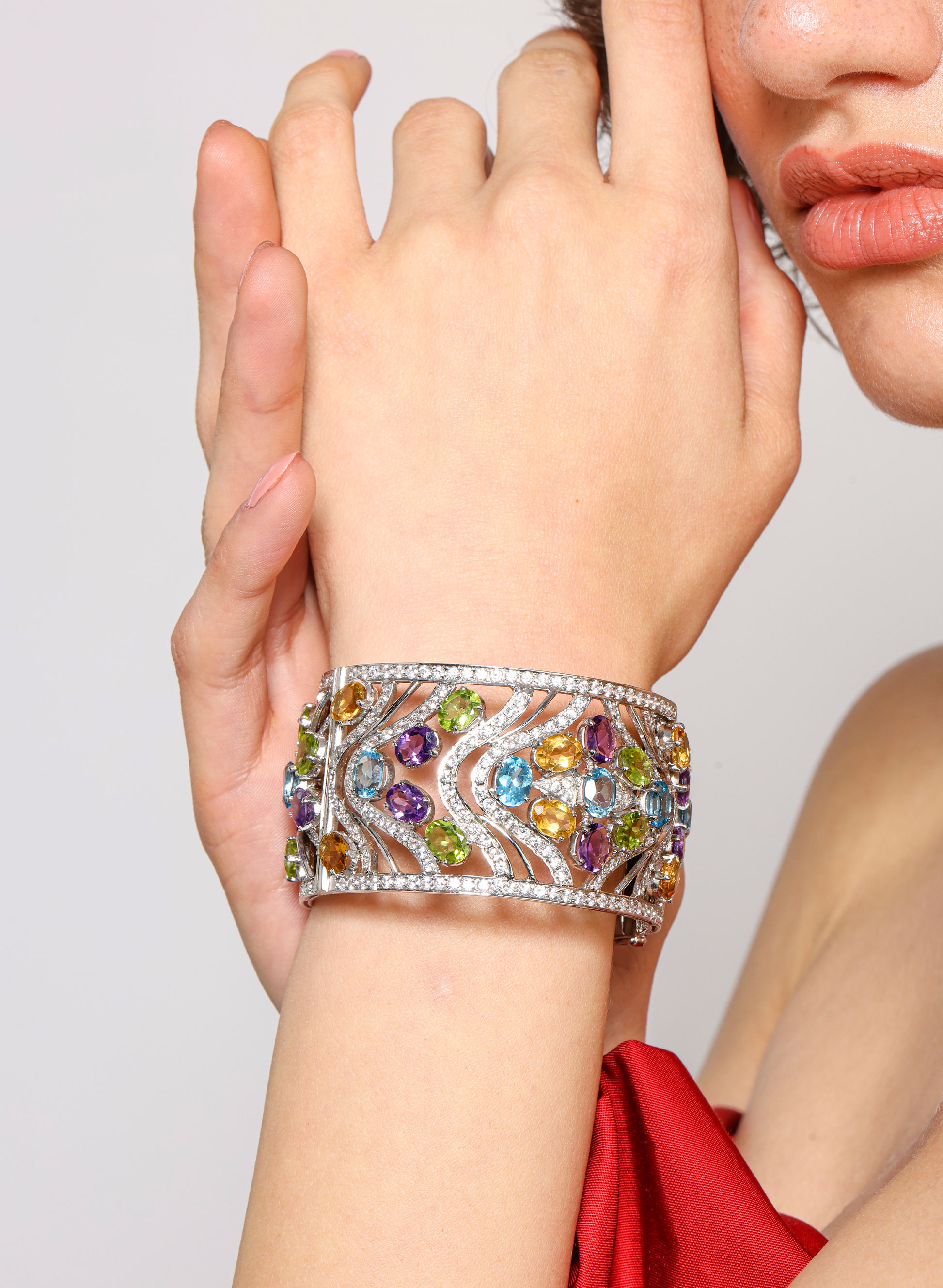 Multicolored Stone Bracelet 4