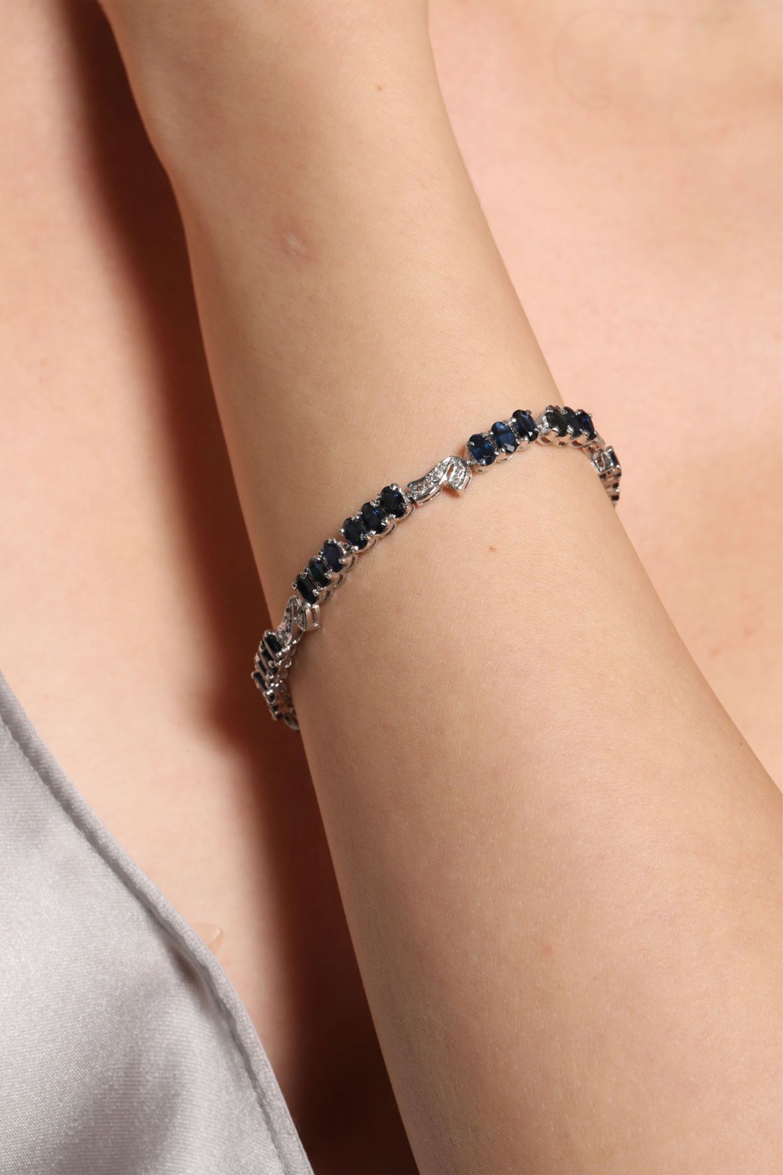 Sapphire Bracelet 3
