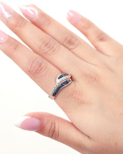 Sapphire Diamonds Ring 1