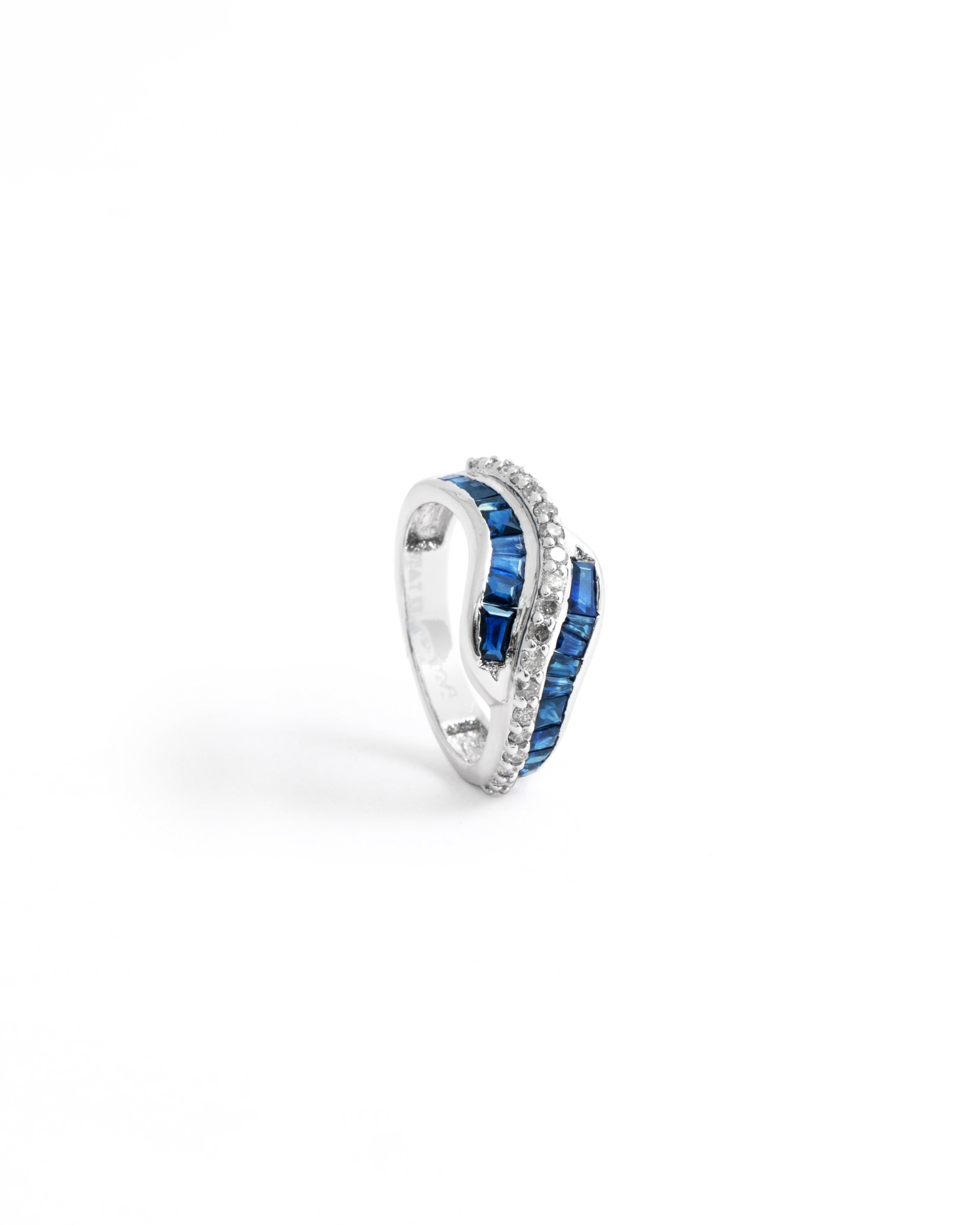 Sapphire Diamonds Ring 2