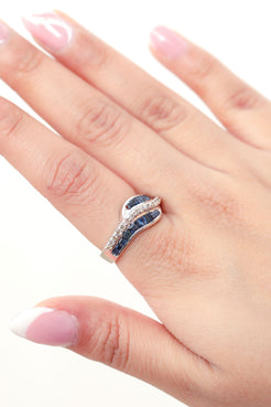 Sapphire Diamonds Ring 3