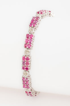 Ruby Diamonds Bracelet 4