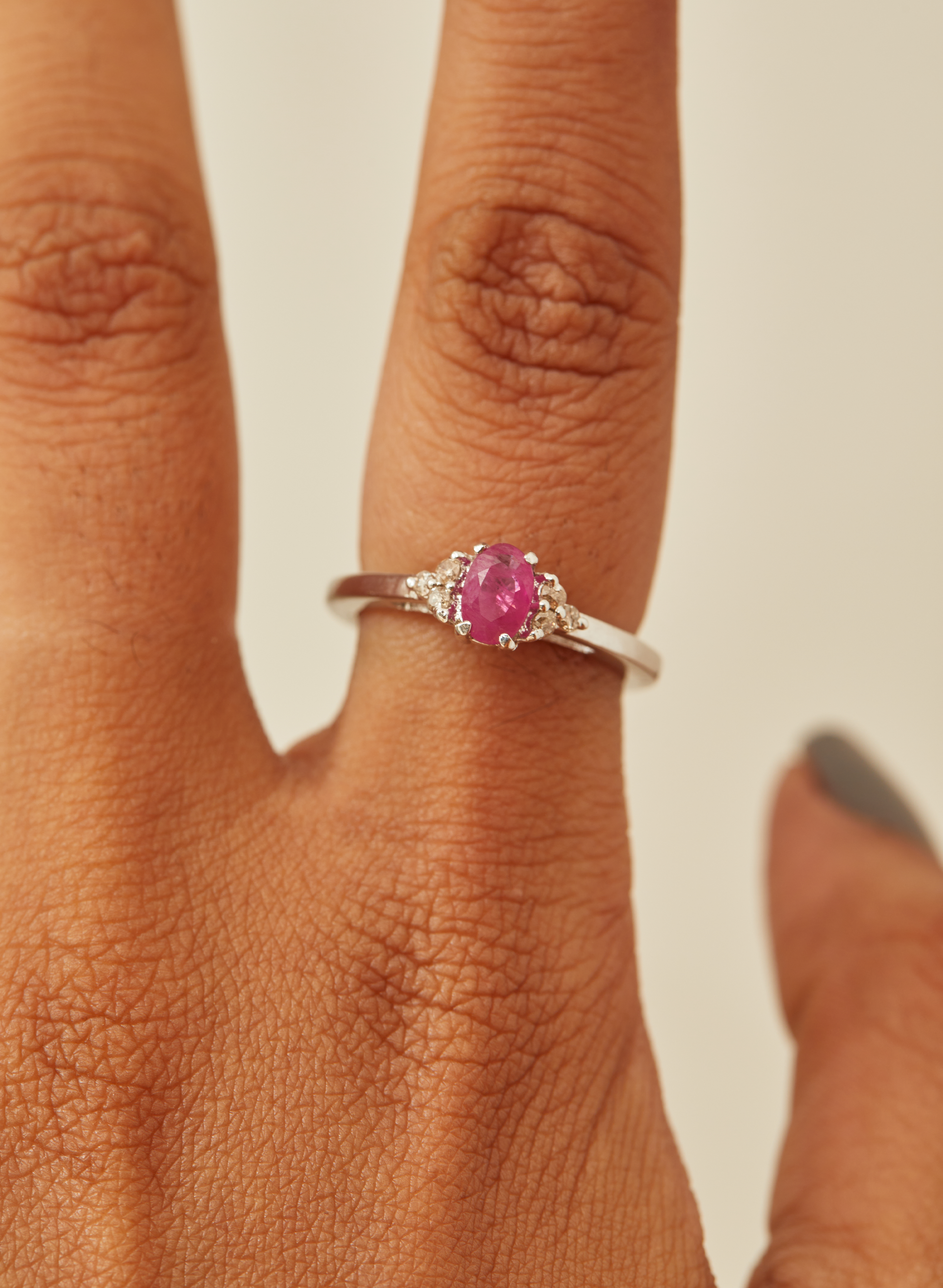 Ruby Dainty Ring 1