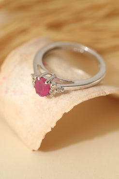 Ruby Dainty Ring 3