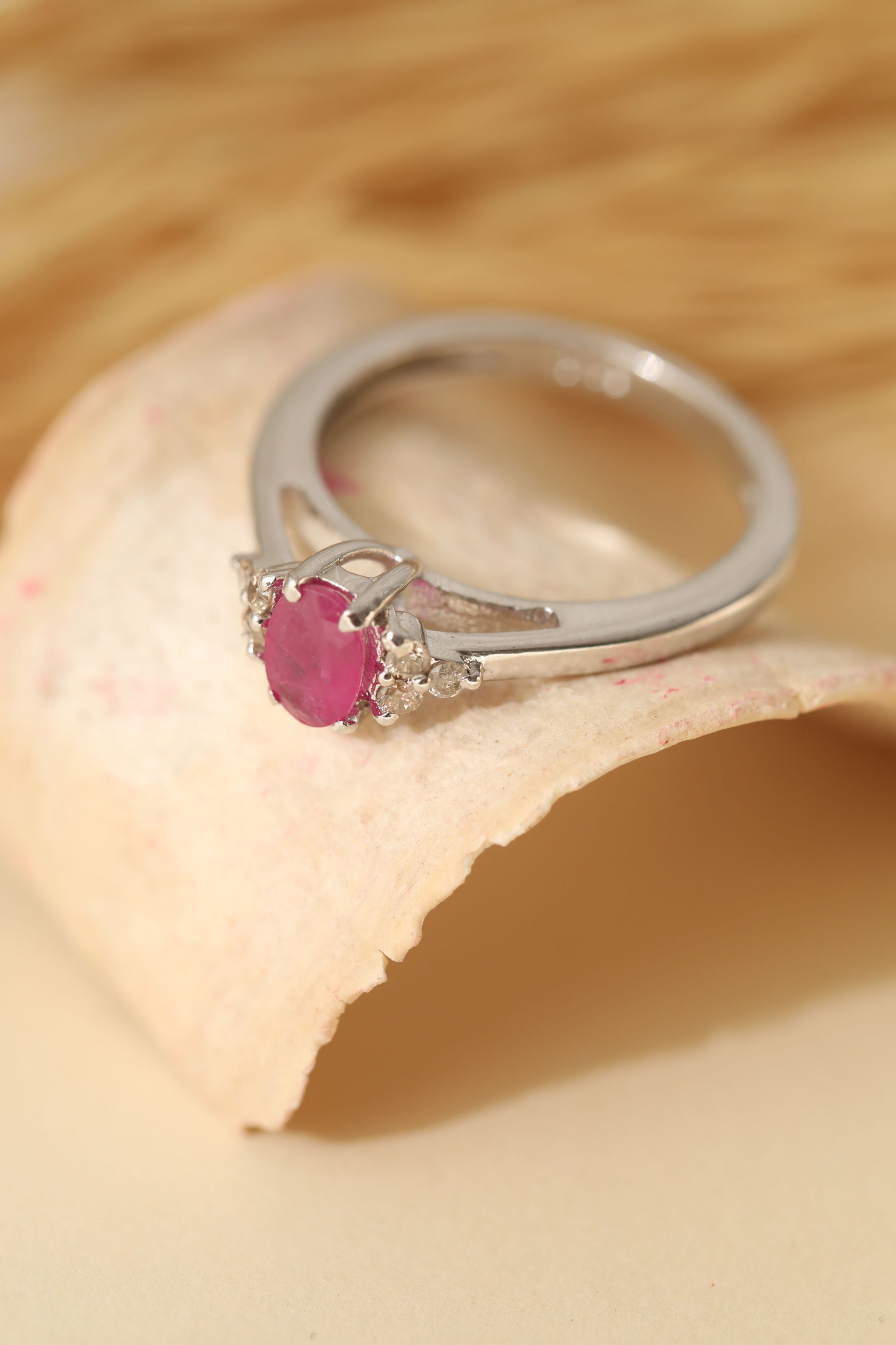 Ruby Dainty Ring 3