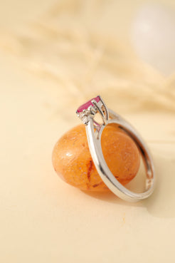 Ruby Dainty Ring 5