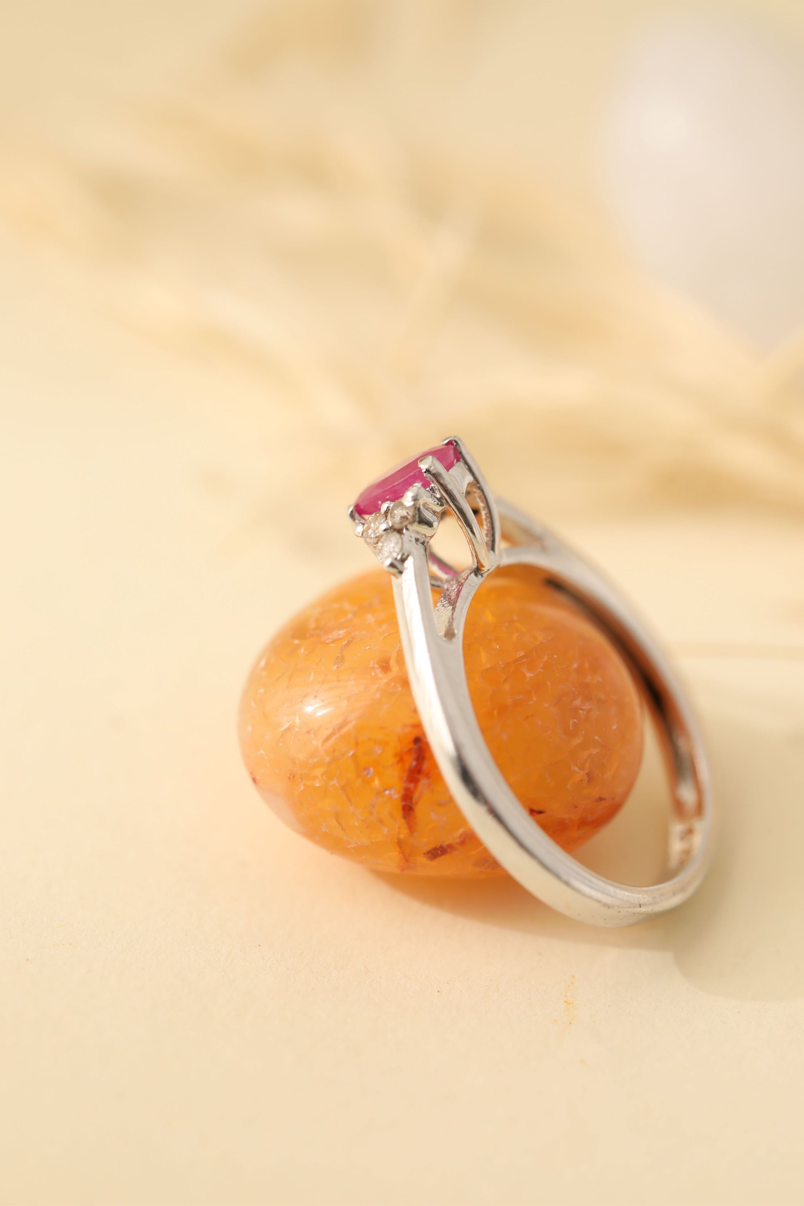 Ruby Dainty Ring 5