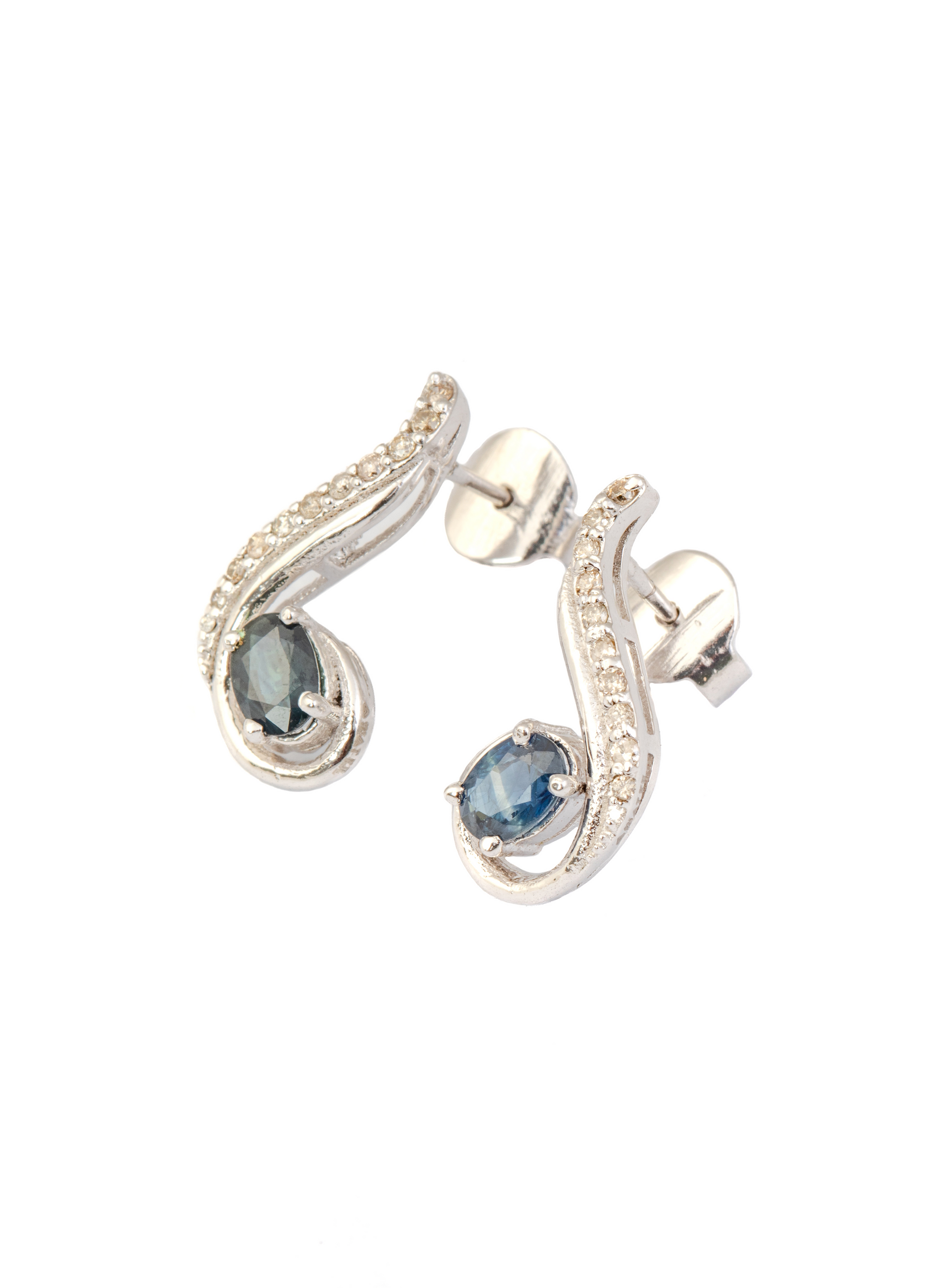 Sapphire Dainty Earrings for Women 3